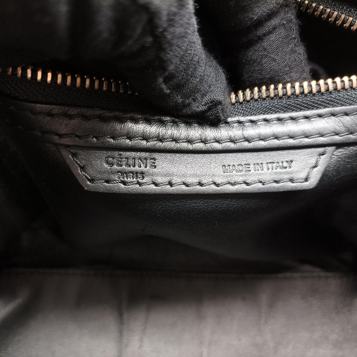 Pre-owned Celine Luggage Micro shopper Black Leather  handbag | stylenewstar
