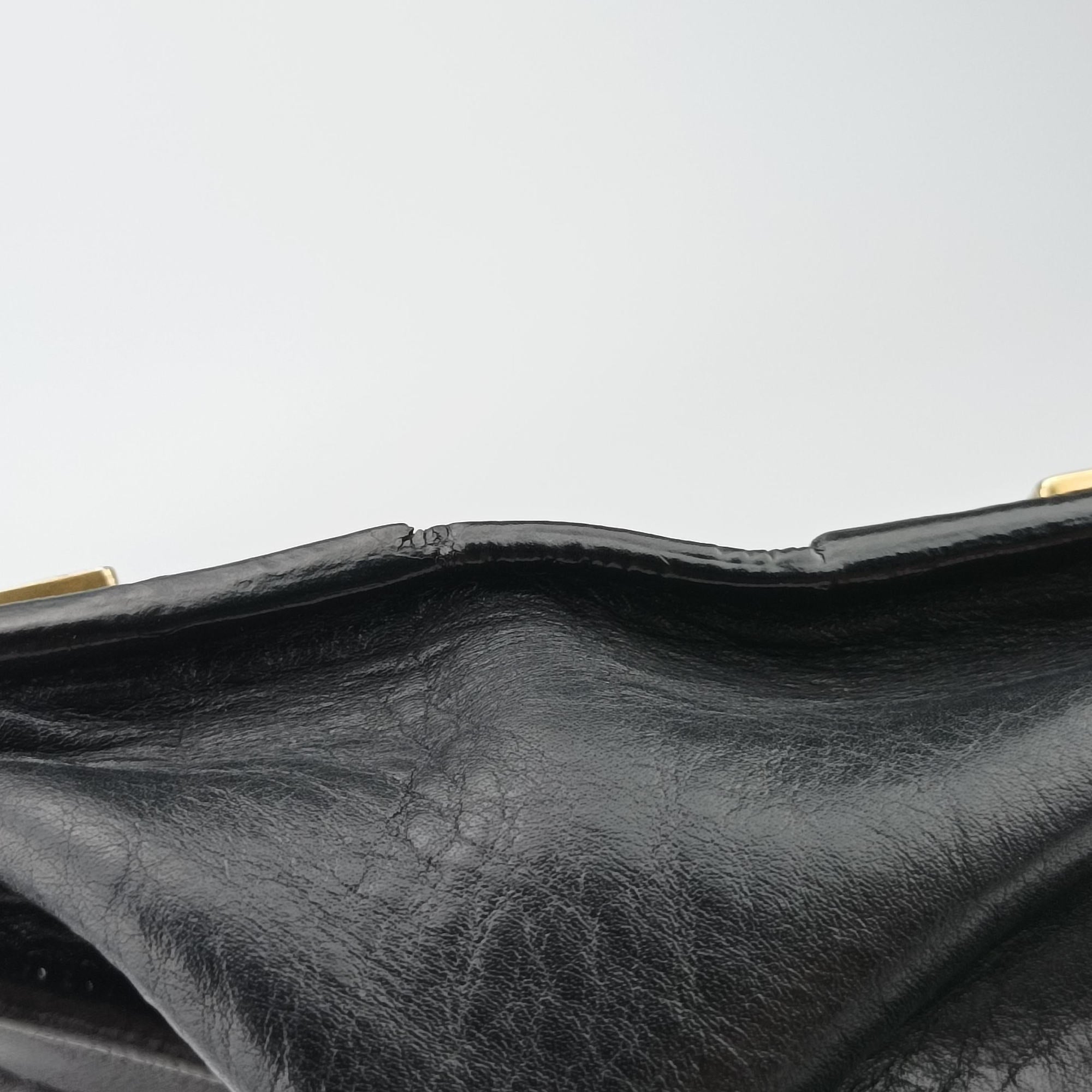 Pre-owned Celine Luggage Micro shopper Black Leather  handbag | stylenewstar
