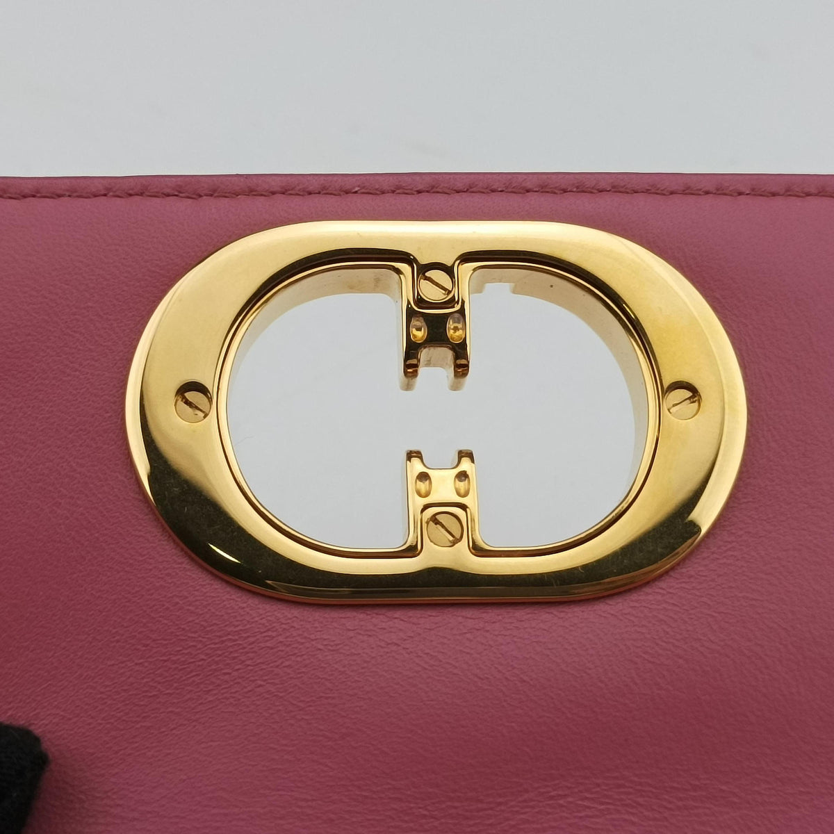 Pre-owned Christian Dior Caro micro Pink Leather  shoulderbag | stylenewstar
