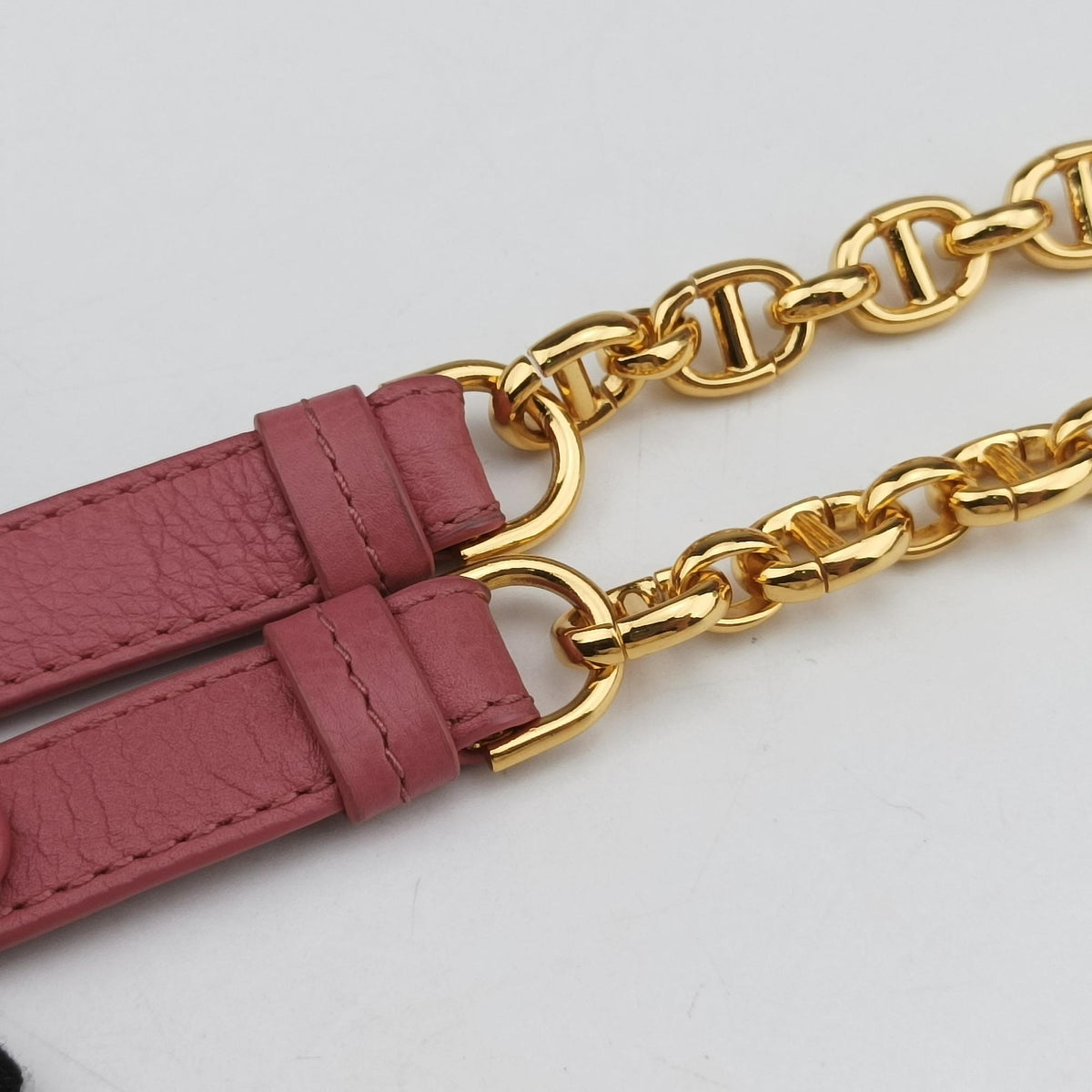 Pre-owned Christian Dior Caro micro Pink Leather  shoulderbag | stylenewstar