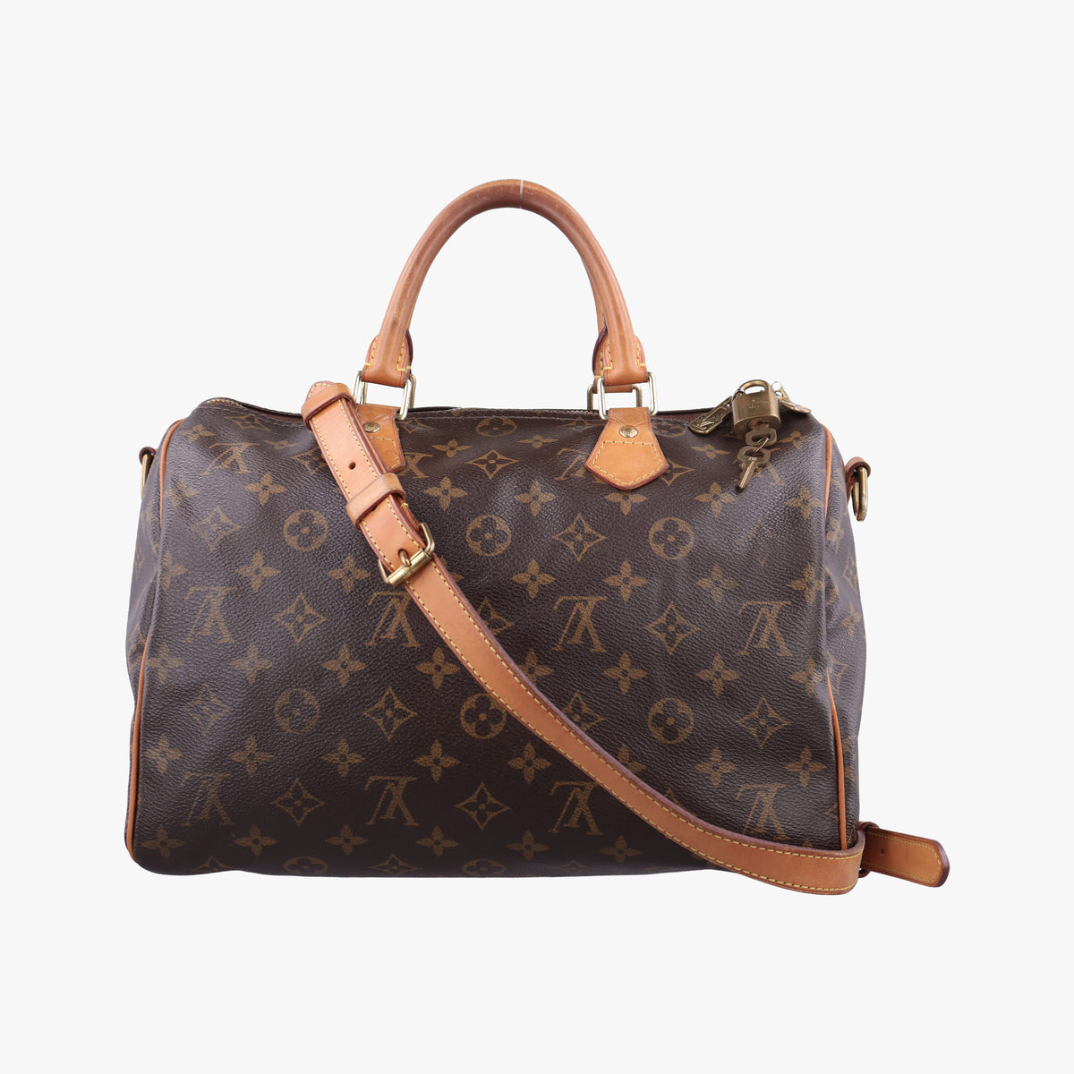 Vintage Louis Vuitton Speedy 30 brown Monogram Canvas M41526 shoulderbag | stylenewstar