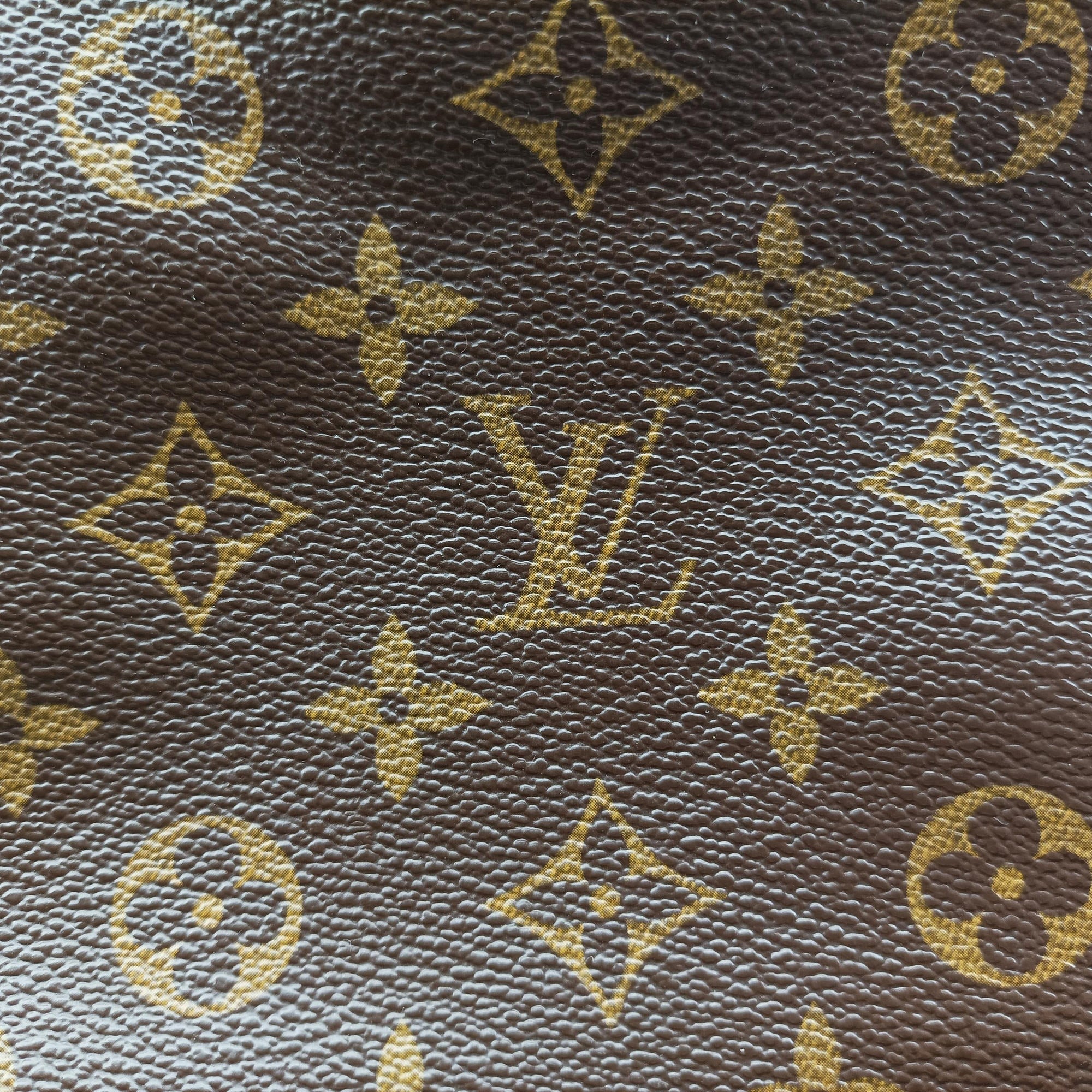 Pre-owned Louis Vuitton LOCKIT Brown Monogram Canvas M40103 handbag | stylenewstar