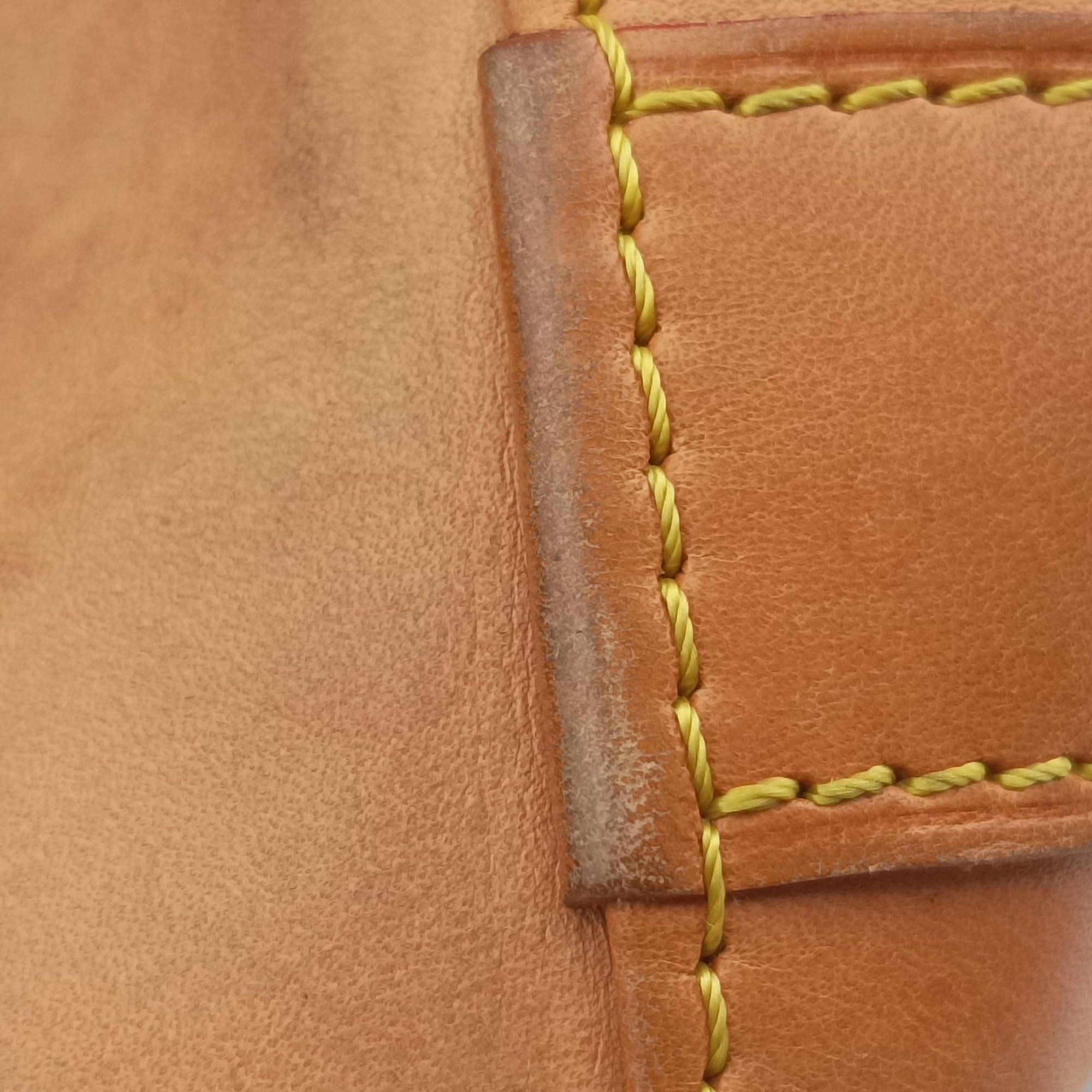 Pre-owned Louis Vuitton LOCKIT Brown Monogram Canvas M40103 handbag | stylenewstar