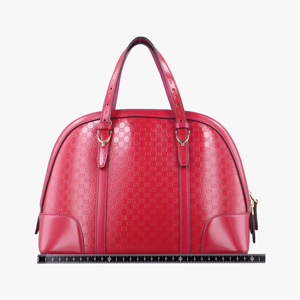 Secondhand Gucci Microguccissima Rose Patent Leather 309617 shoulderbag | stylenewstar