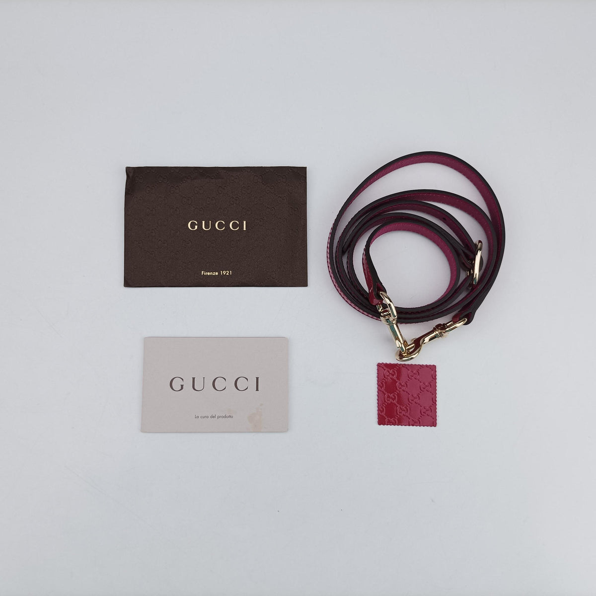 Secondhand Gucci Microguccissima Rose Patent Leather 309617 shoulderbag | stylenewstar