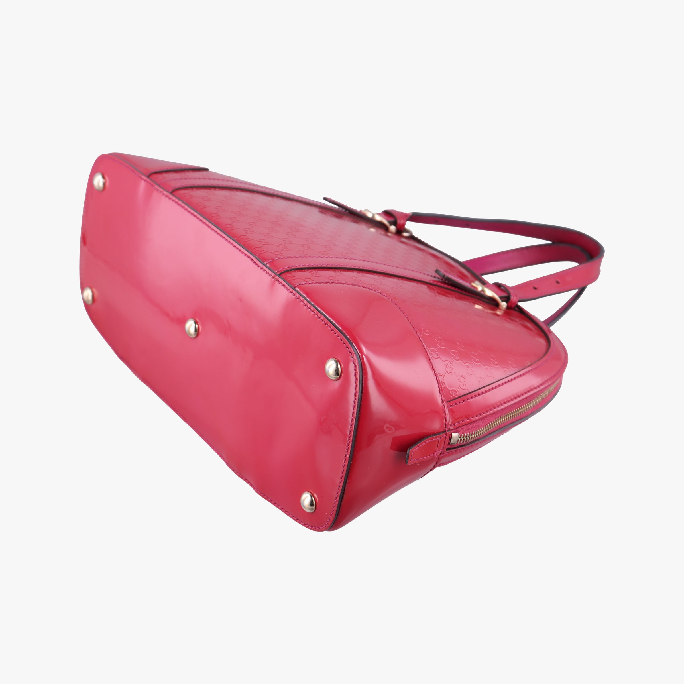 Secondhand Gucci Microguccissima Rose Patent Leather 309617 shoulderbag | stylenewstar