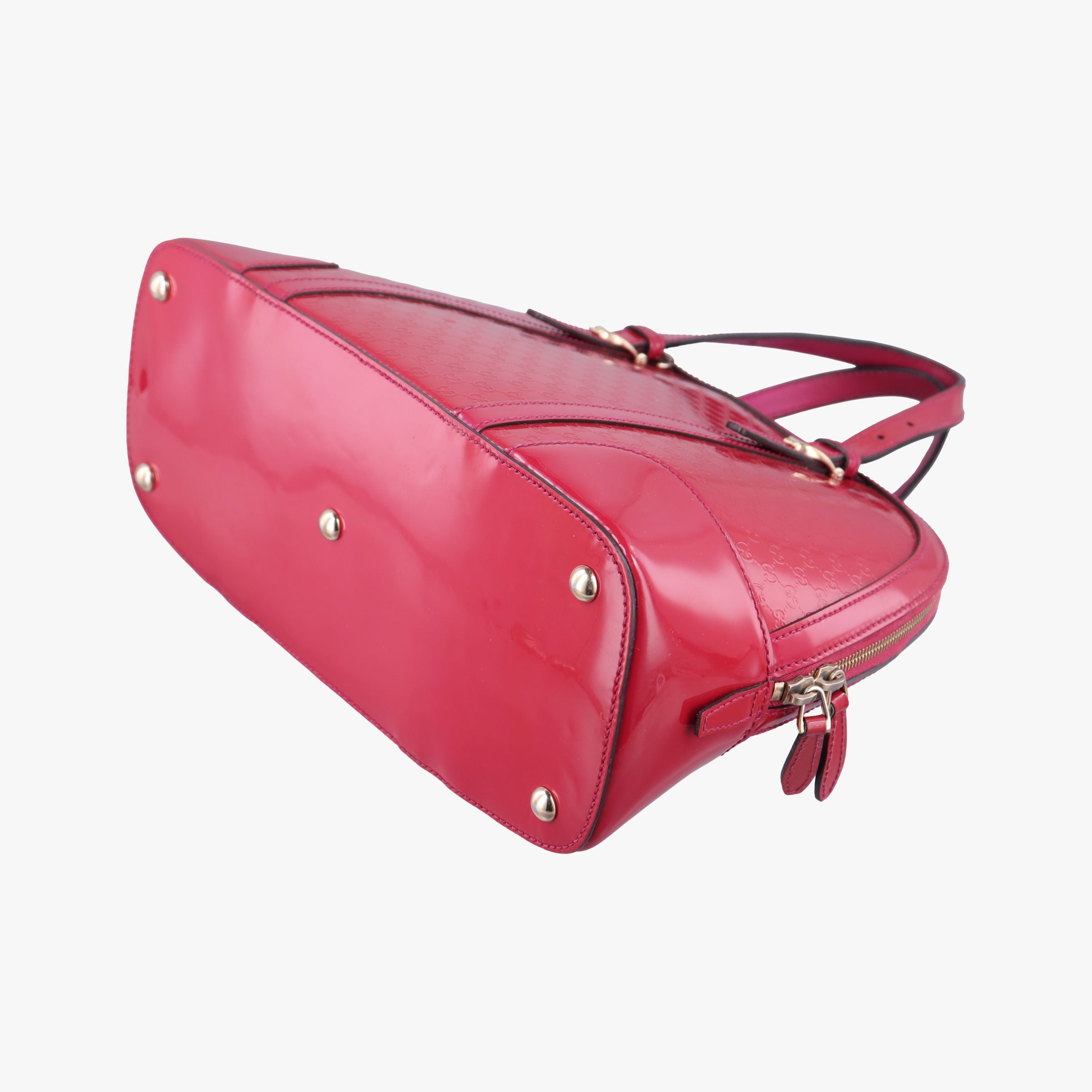 Secondhand Gucci Microguccissima Rose Patent Leather 309617 shoulderbag | stylenewstar
