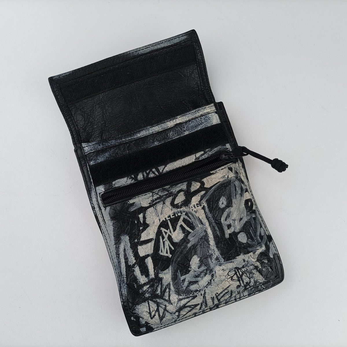 Vintage Balenciaga Explore Black×White Lambskin  shoulderbag | stylenewstar