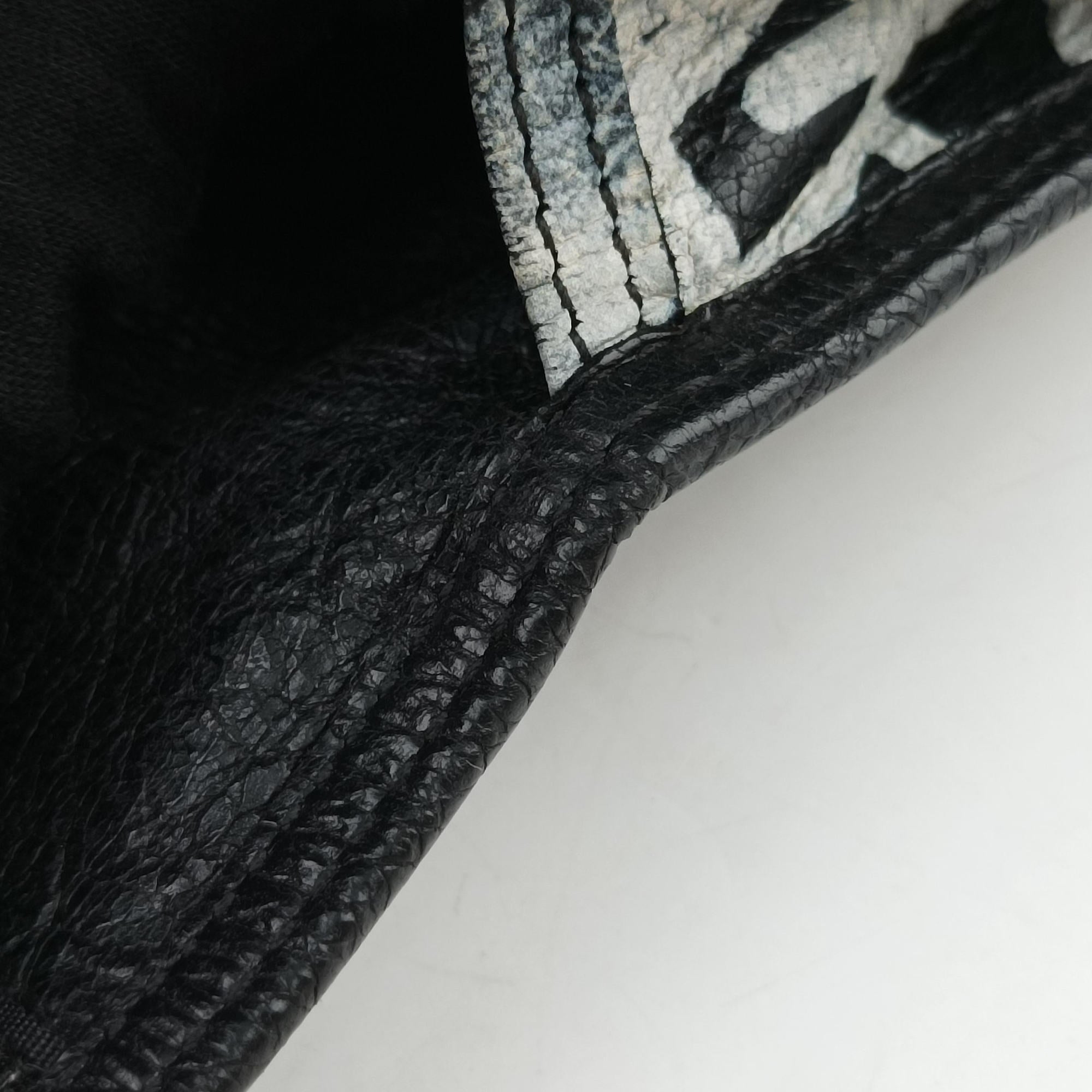 Vintage Balenciaga Explore Black×White Lambskin  shoulderbag | stylenewstar