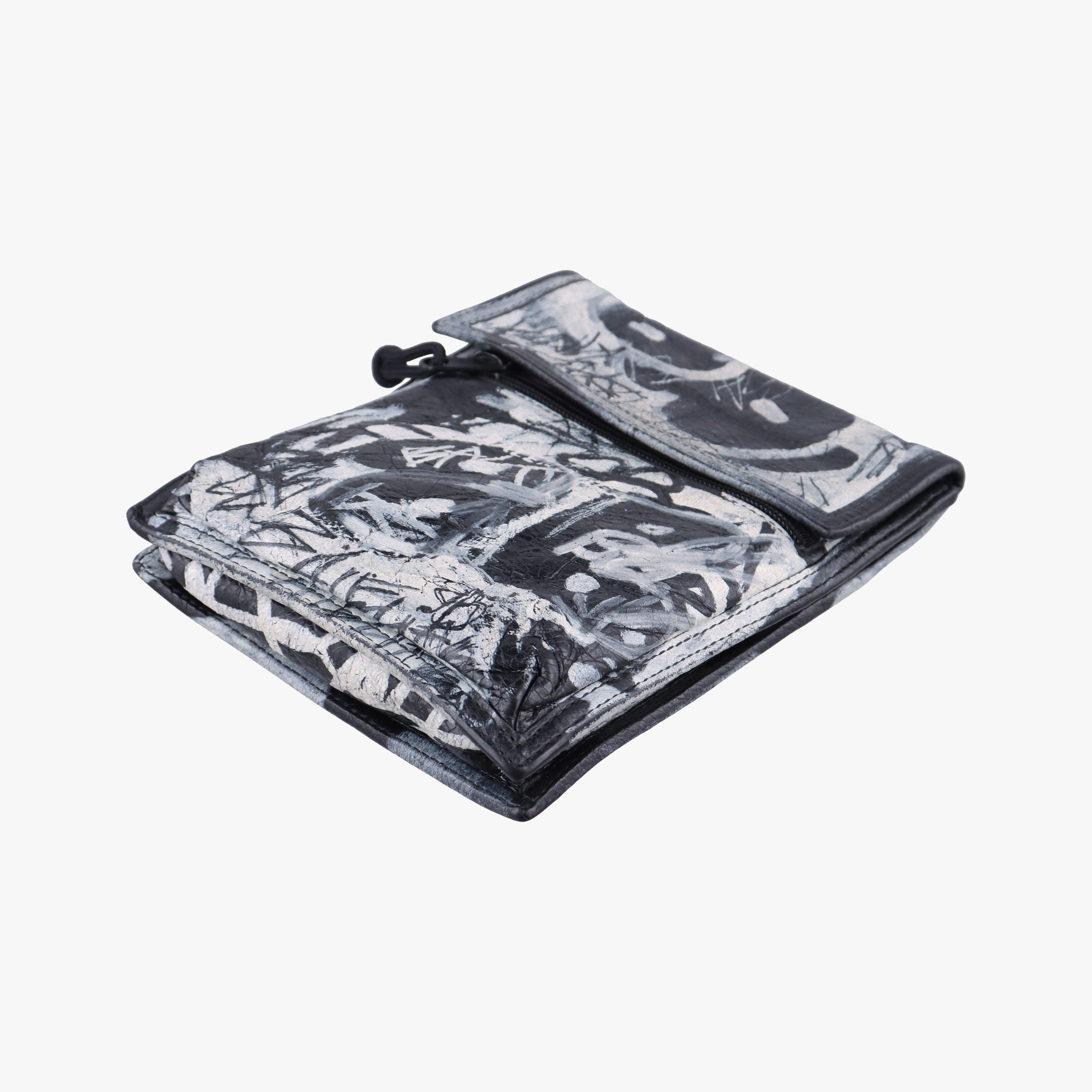 Vintage Balenciaga Explore Black×White Lambskin  shoulderbag | stylenewstar