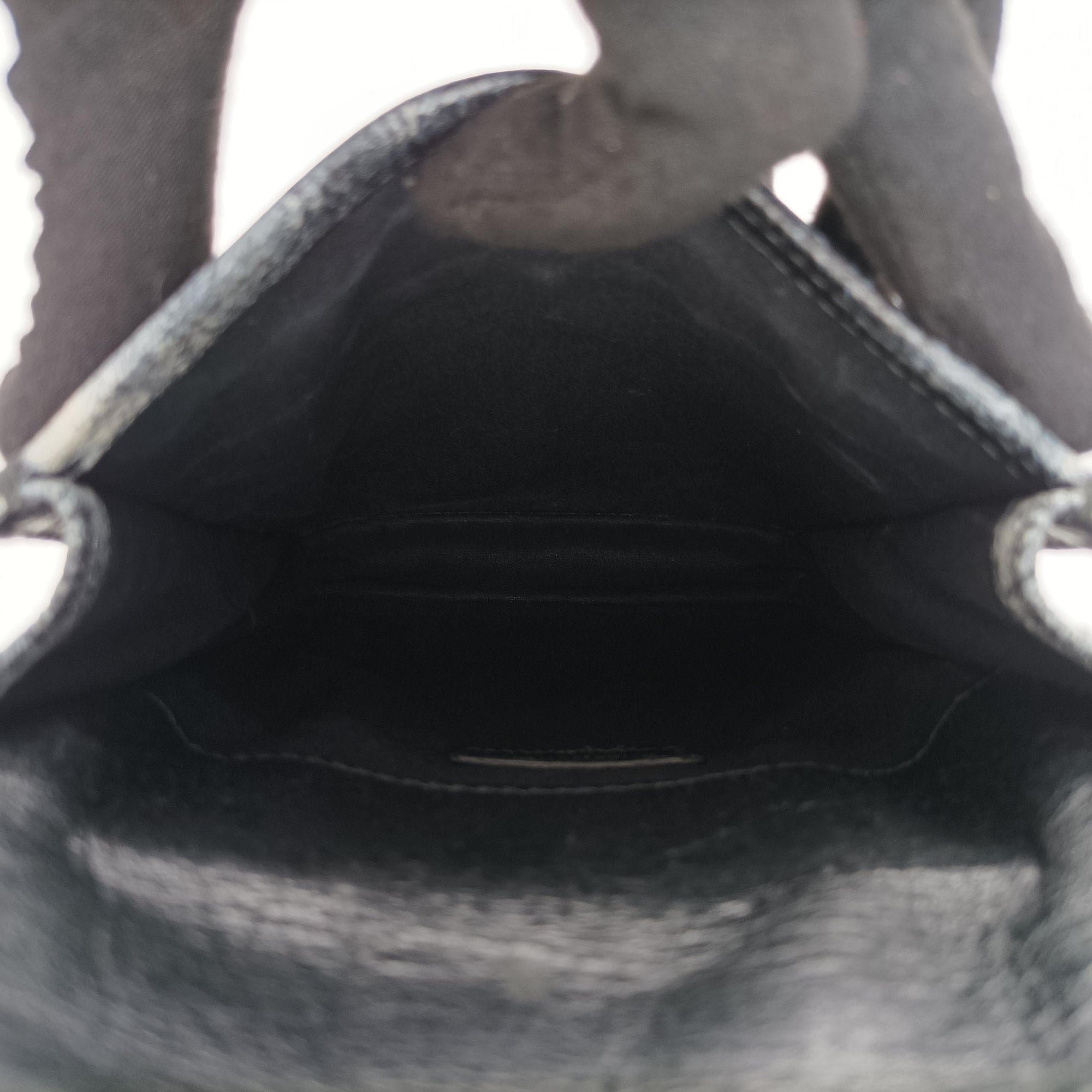Vintage Balenciaga Explore Black×White Lambskin  shoulderbag | stylenewstar