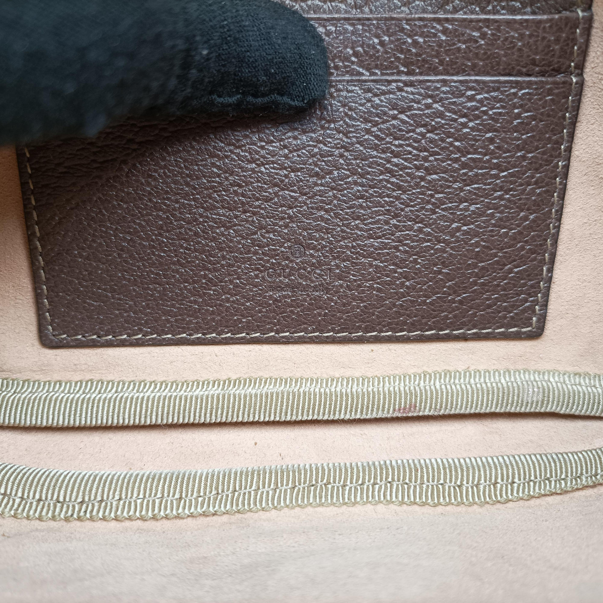 Secondhand Gucci Ophidia Brown PVC coated canvas 519308 bum bag/waist bag | stylenewstar