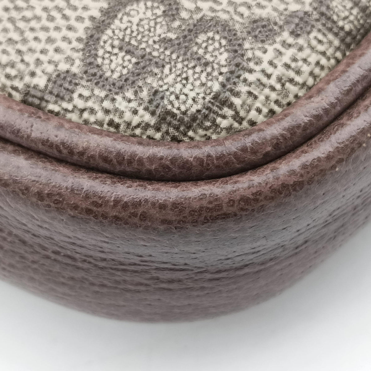 Secondhand Gucci Ophidia Brown PVC coated canvas 519308 bum bag/waist bag | stylenewstar