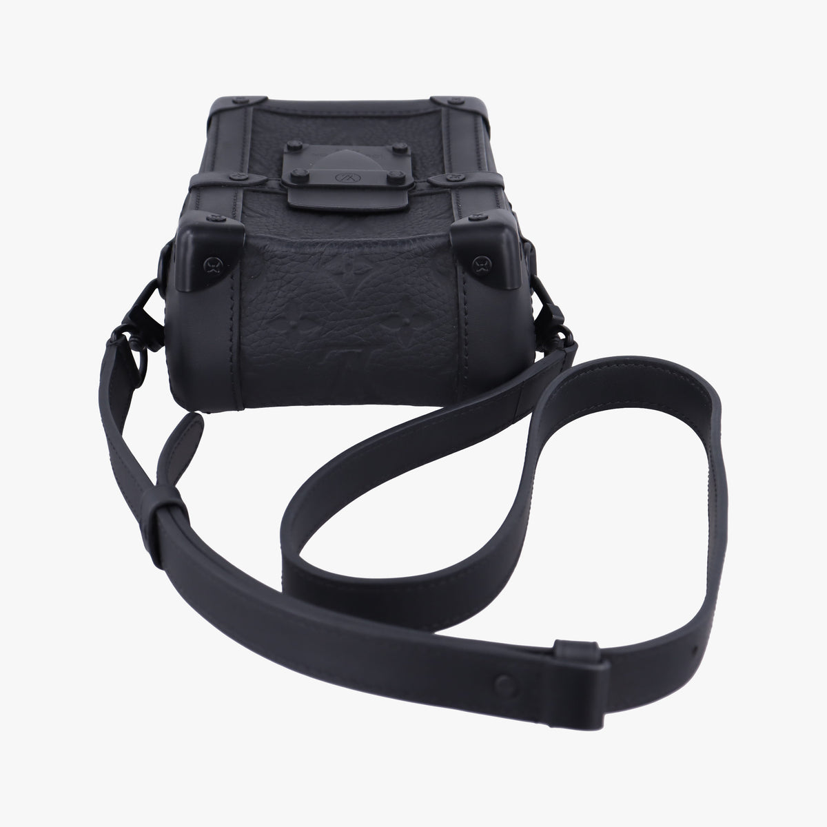 Pre-owned Louis Vuitton Vertical Trunk Noir Monogram Taurillon M82070 shoulderbag | stylenewstar