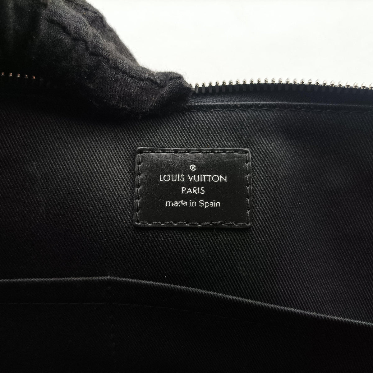 Pre-owned Louis Vuitton Porte-Documents Jour NM Noir Damier Graphite N48260 shoulderbag | stylenewstar