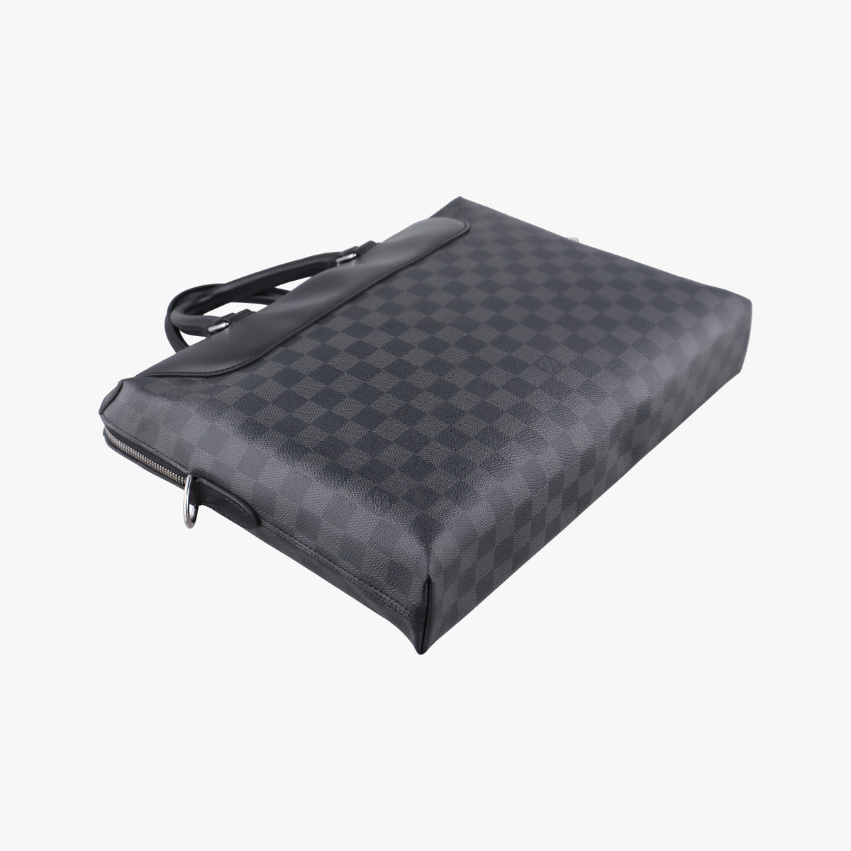 Pre-owned Louis Vuitton Porte-Documents Jour NM Noir Damier Graphite N48260 shoulderbag | stylenewstar
