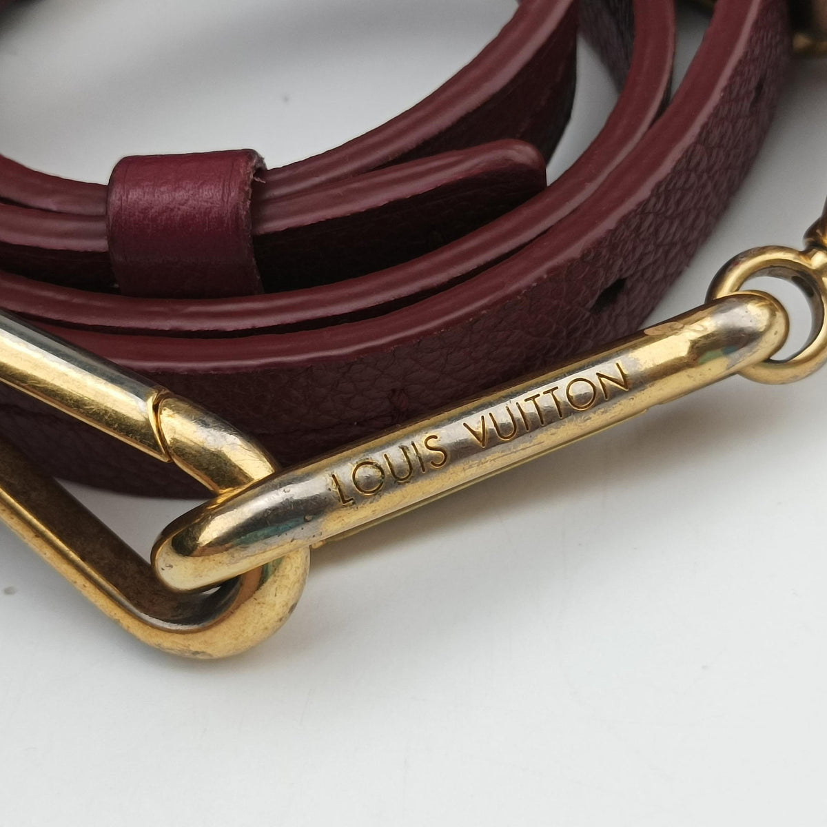 Pre-owned Louis Vuitton Speedy Bandouliere 25 Aurore Monogram Empreinte M40764 shoulderbag | stylenewstar
