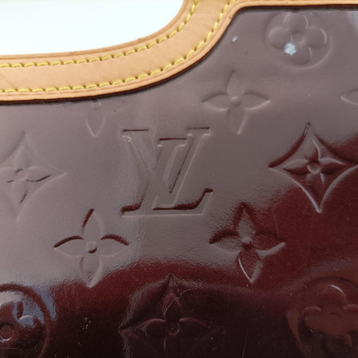 Pre-owned Louis Vuitton Roxbury Drive AMARANTE Vernis M91995 shoulderbag | stylenewstar