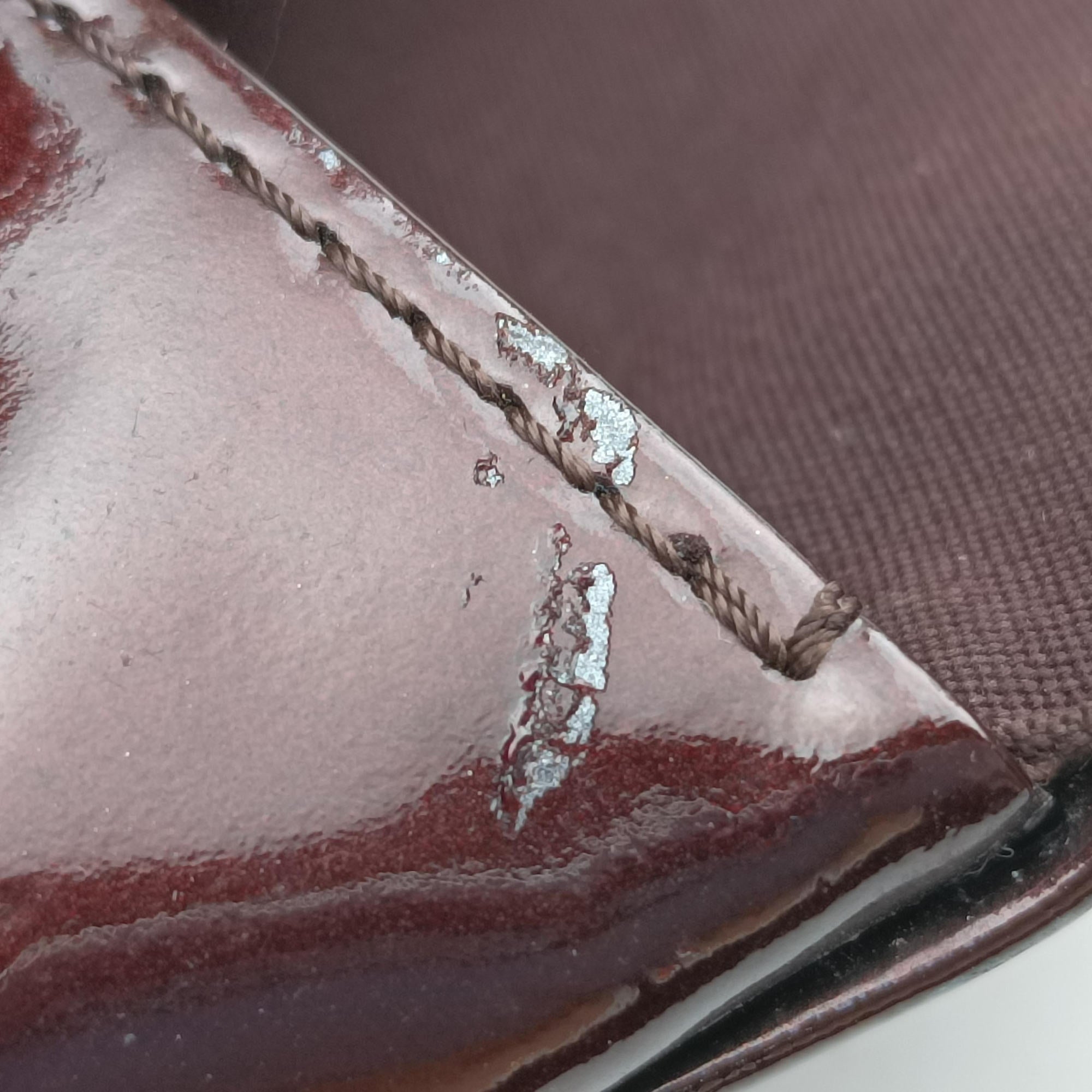 Pre-owned Louis Vuitton Roxbury Drive AMARANTE Vernis M91995 shoulderbag | stylenewstar