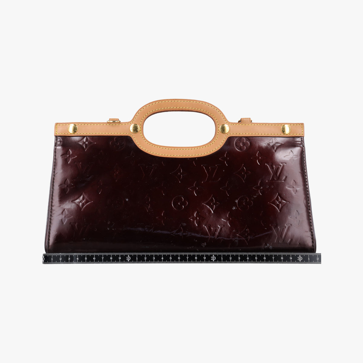 Pre-owned Louis Vuitton Roxbury Drive AMARANTE Vernis M91995 shoulderbag | stylenewstar