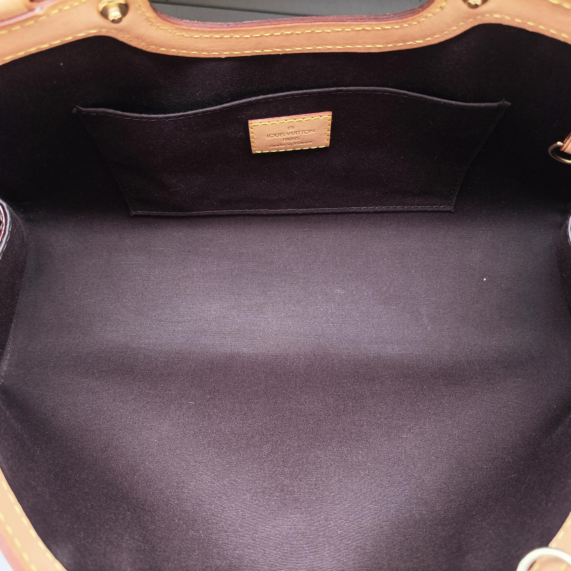 Pre-owned Louis Vuitton Roxbury Drive AMARANTE Vernis M91995 shoulderbag | stylenewstar
