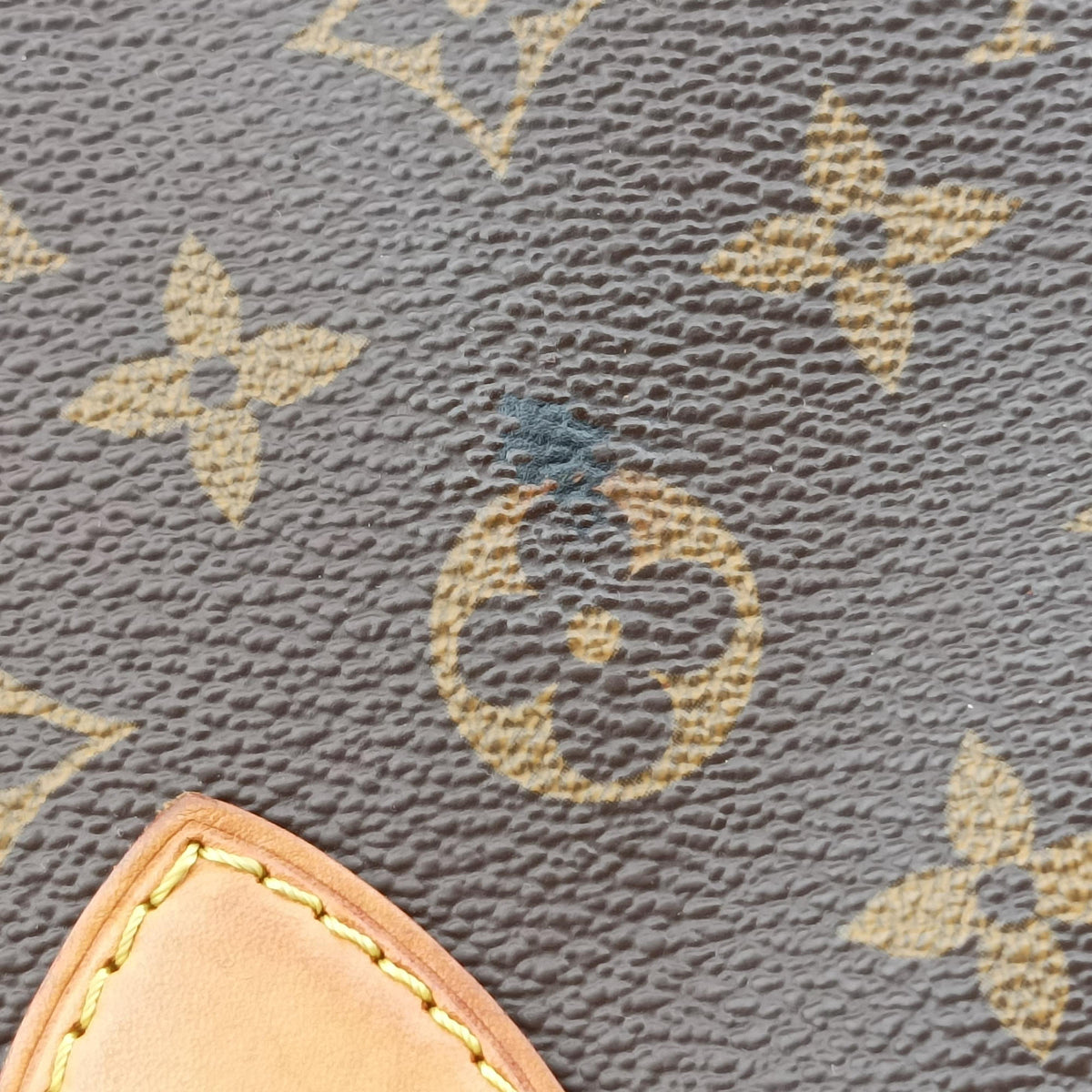 Secondhand Louis Vuitton PALERMO PM brown Monogram Canvas M40145 shoulderbag | stylenewstar