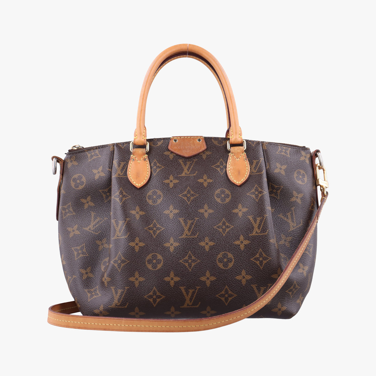 Pre-owned Louis Vuitton TURENNE PM Brown Monogram Canvas M48813 shoulderbag | stylenewstar