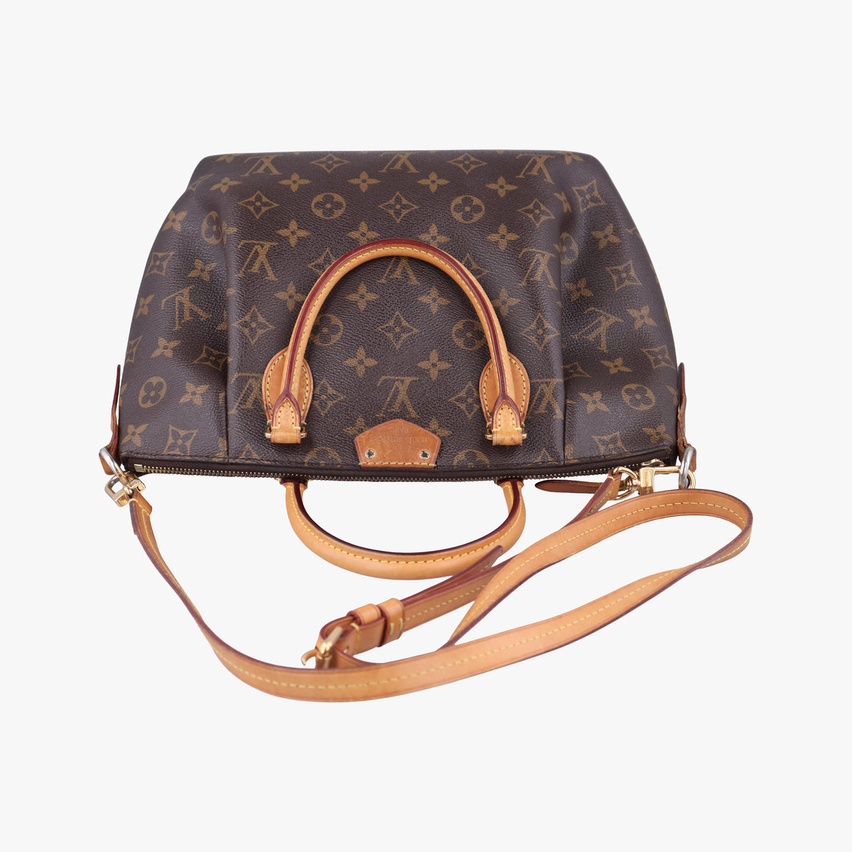 Pre-owned Louis Vuitton TURENNE PM Brown Monogram Canvas M48813 shoulderbag | stylenewstar