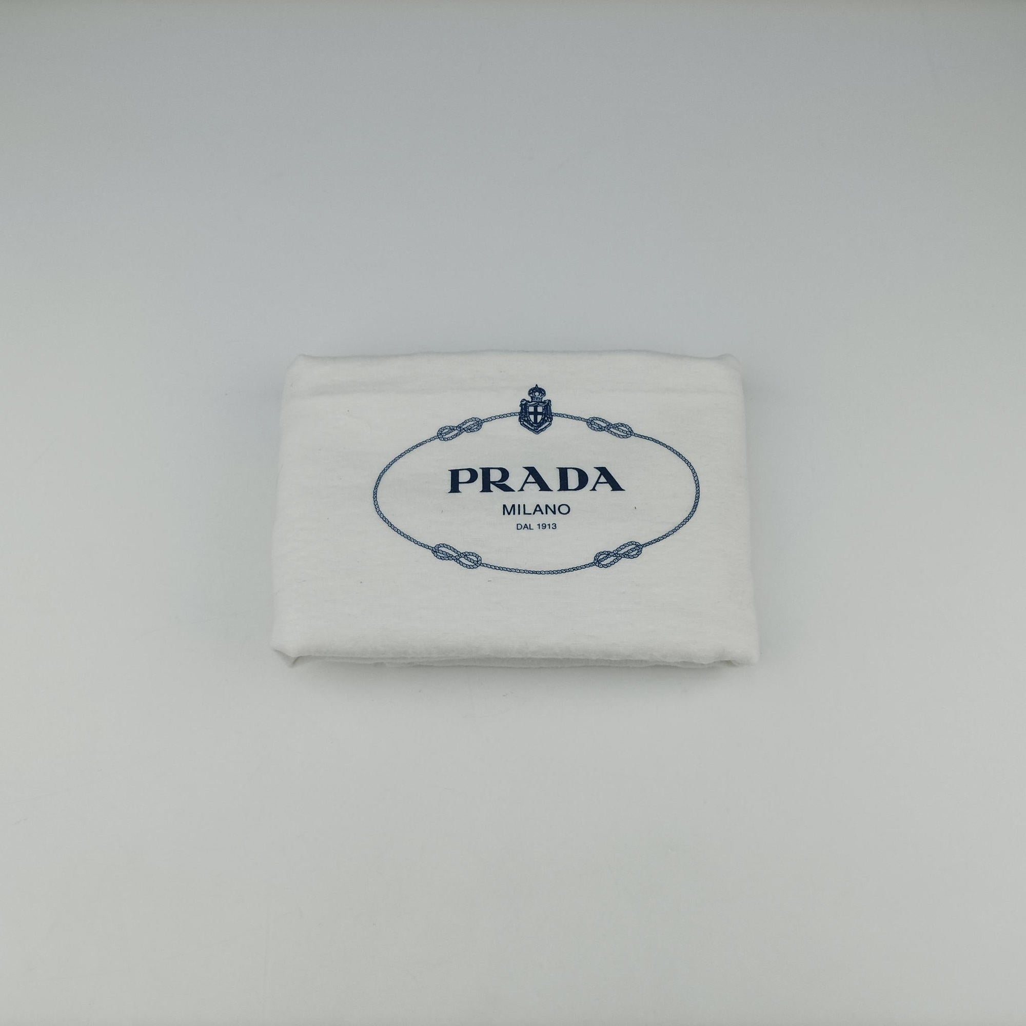 Pre-owned Prada Double Cuir Green SAFFIANO Leather B2756T handbag | stylenewstar