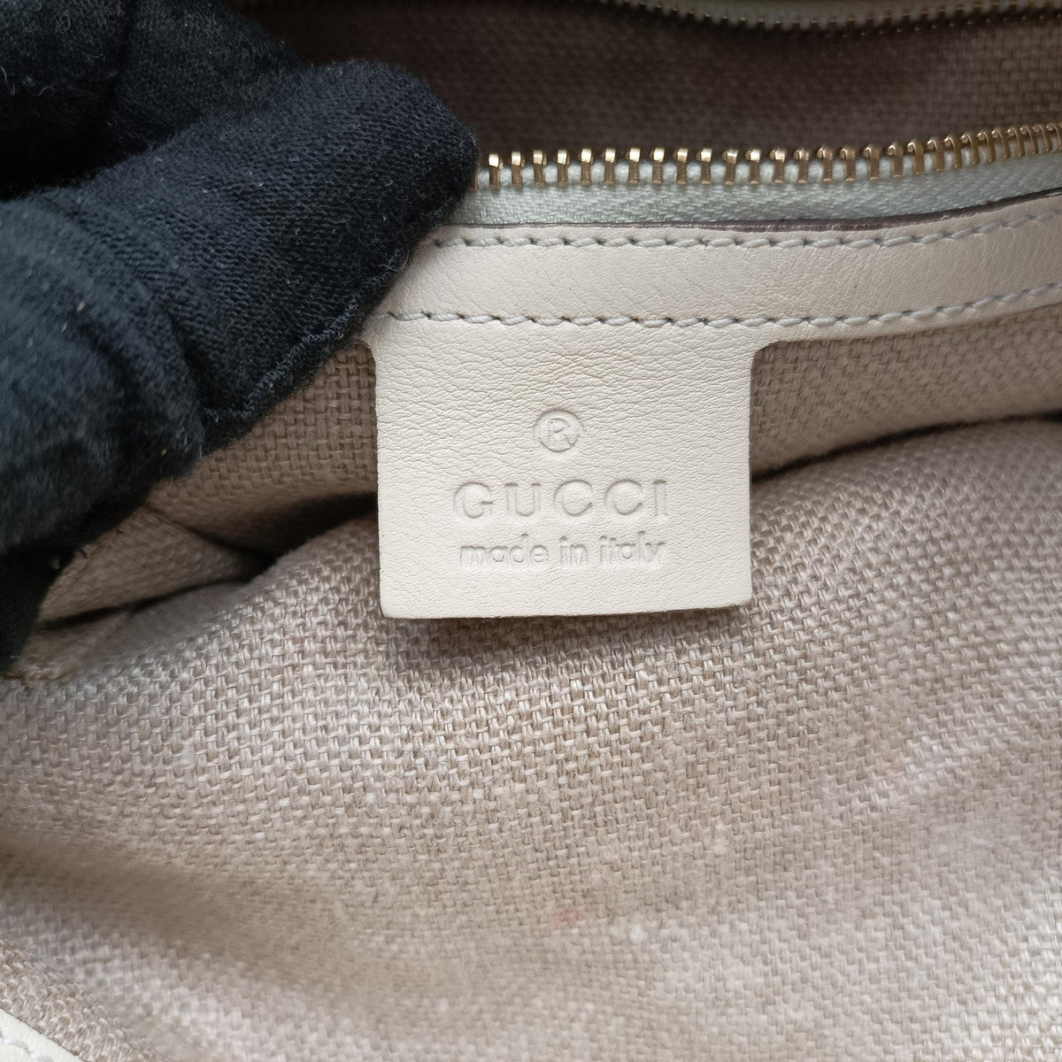 Pre-owned Gucci Bamboo White × Bordeaux Flora Canvas× Leather 171292 shoulderbag | stylenewstar
