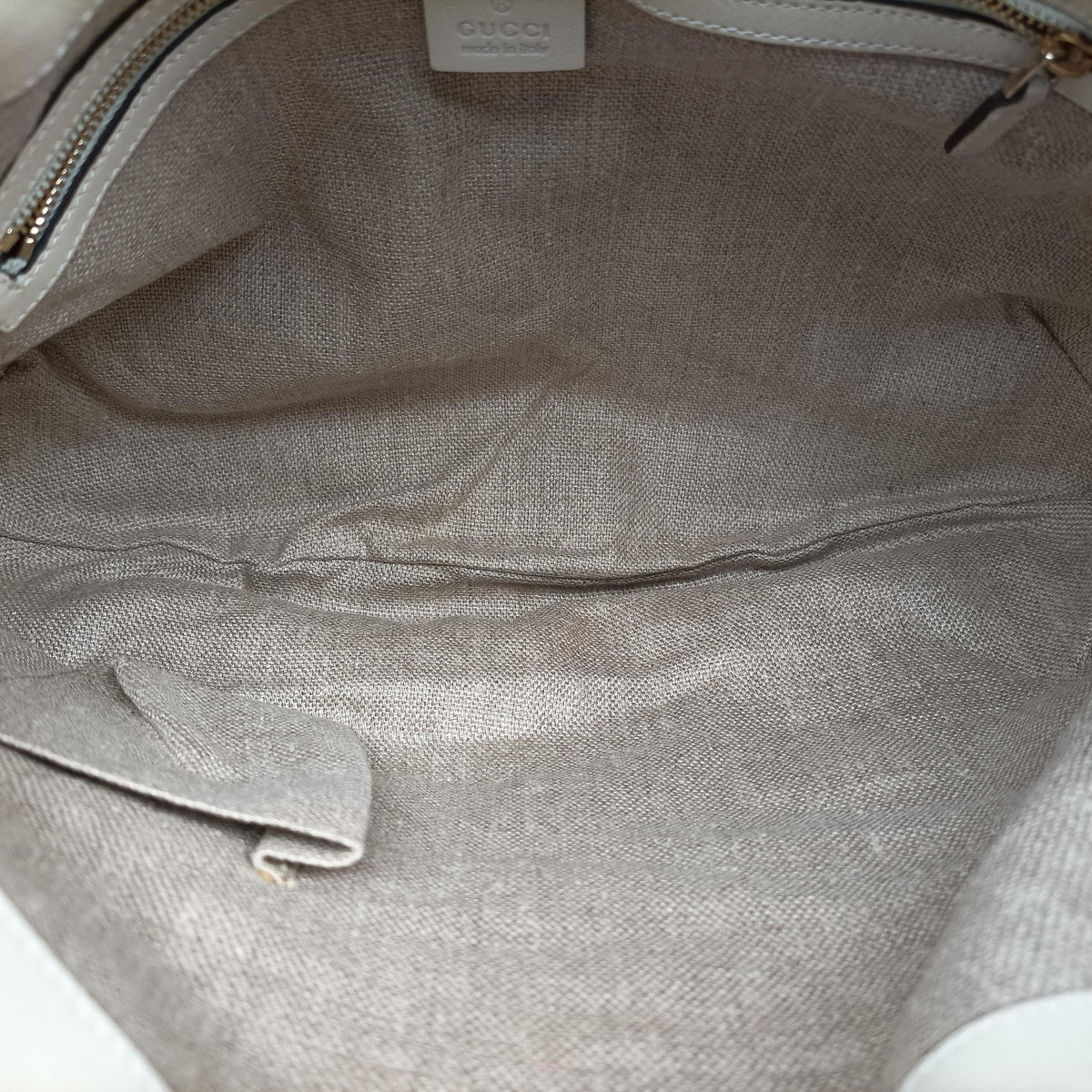 Pre-owned Gucci Bamboo White × Bordeaux Flora Canvas× Leather 171292 shoulderbag | stylenewstar