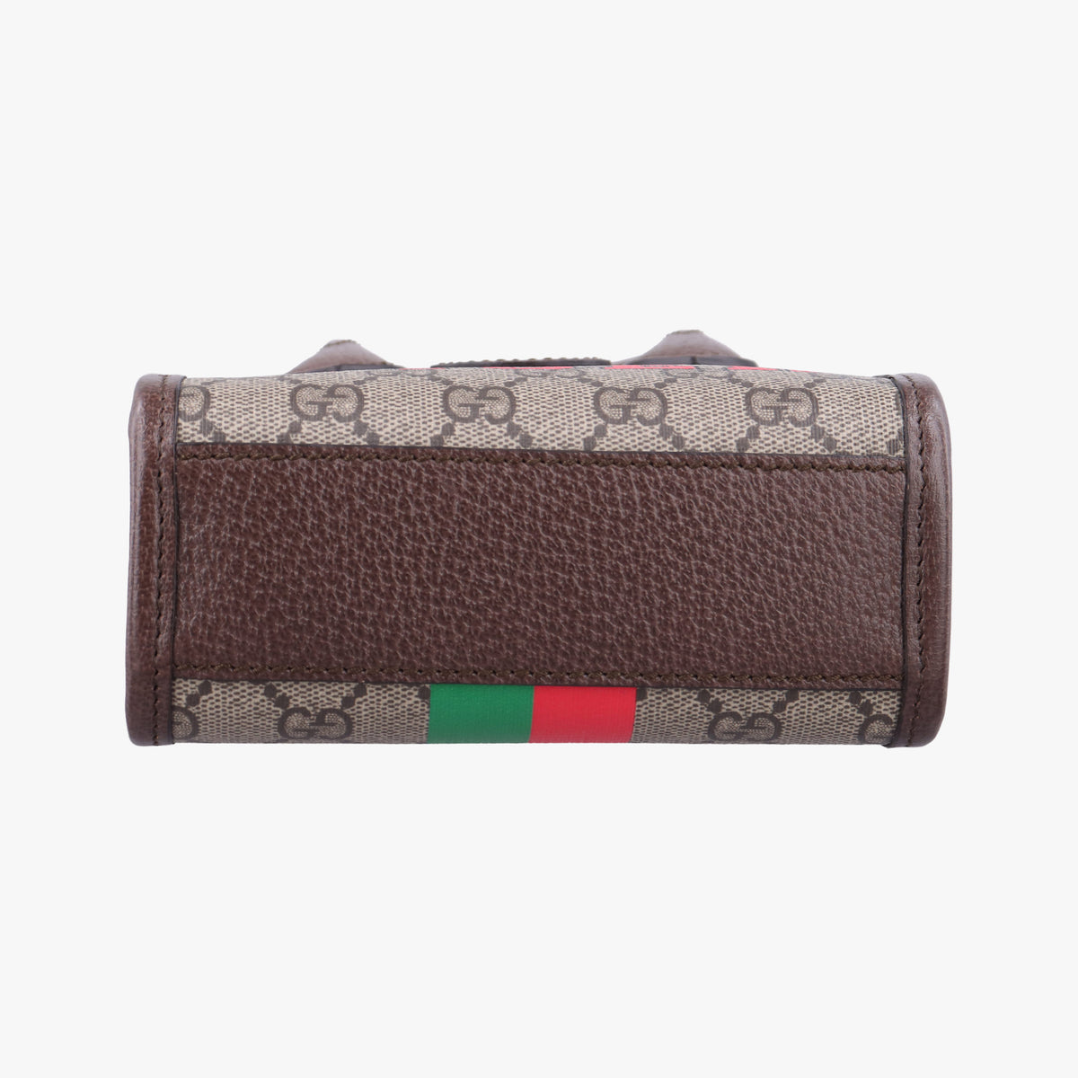Vintage Gucci Interlocking G Tiger Mini Brown PVC coated canvas×Leather 671623 shoulderbag | stylenewstar