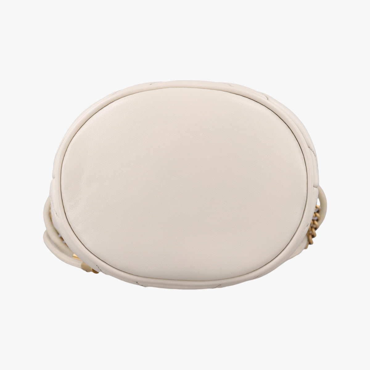 Pre-owned Gucci GG Marmont White Leather 575163 shoulderbag | stylenewstar