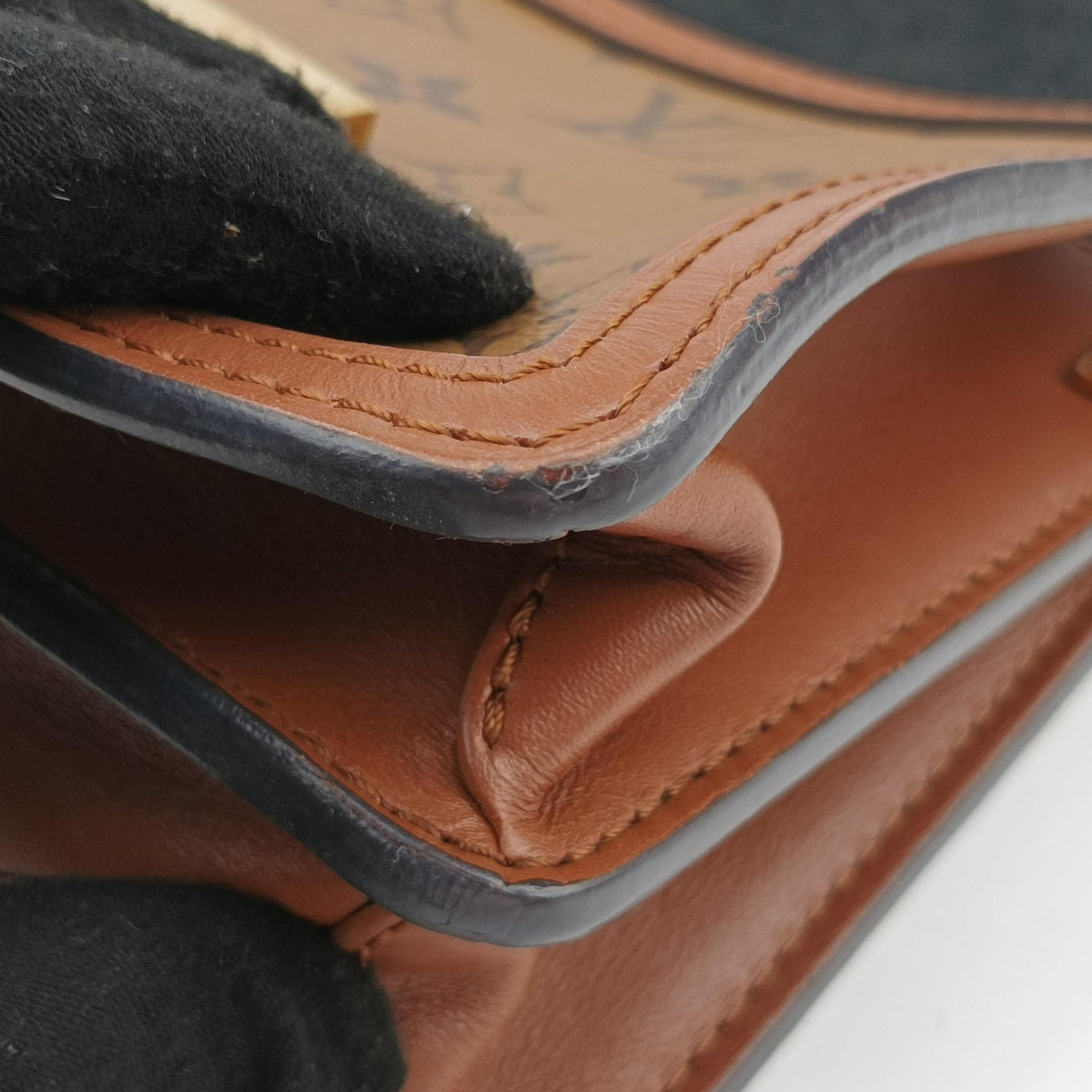 Pre-owned Louis Vuitton DAUPHINE MINI brown Monogram Reverse M45959 shoulderbag | stylenewstar