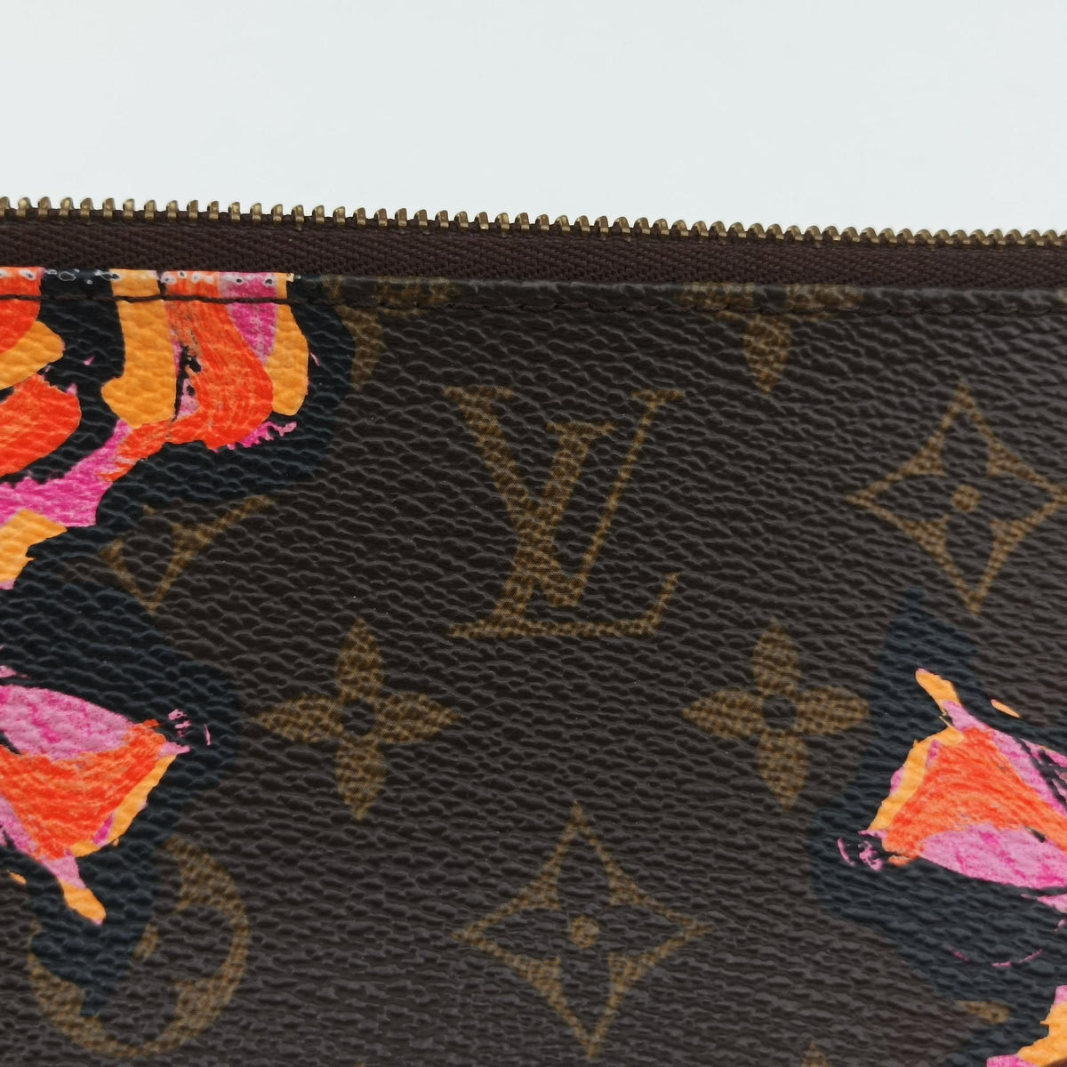 Secondhand Louis Vuitton Pochette Accessoires brown×multi Monogram Canvas M48615 handbag | stylenewstar