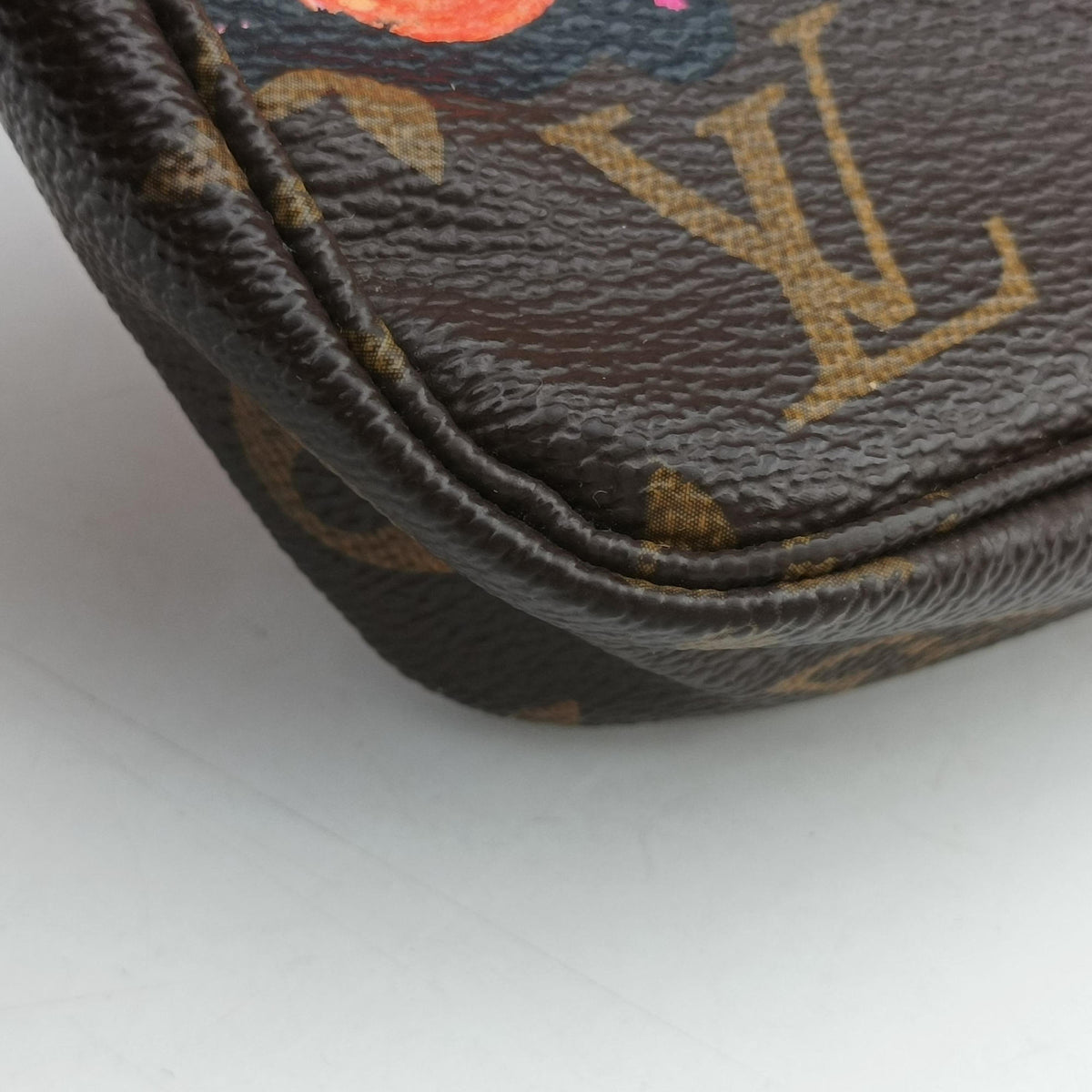Secondhand Louis Vuitton Pochette Accessoires brown×multi Monogram Canvas M48615 handbag | stylenewstar
