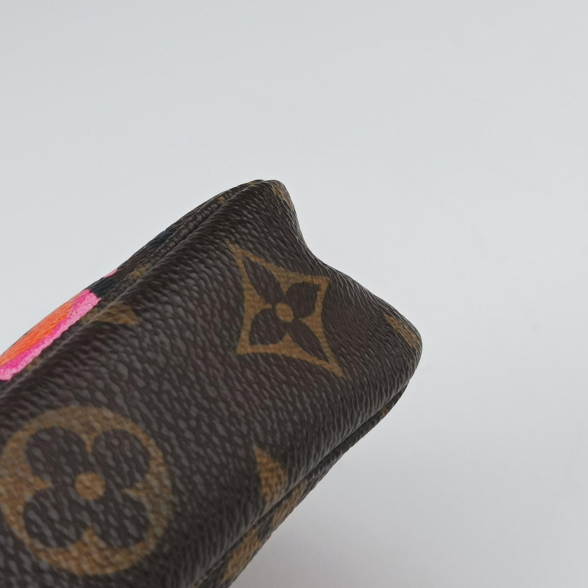 Secondhand Louis Vuitton Pochette Accessoires brown×multi Monogram Canvas M48615 handbag | stylenewstar