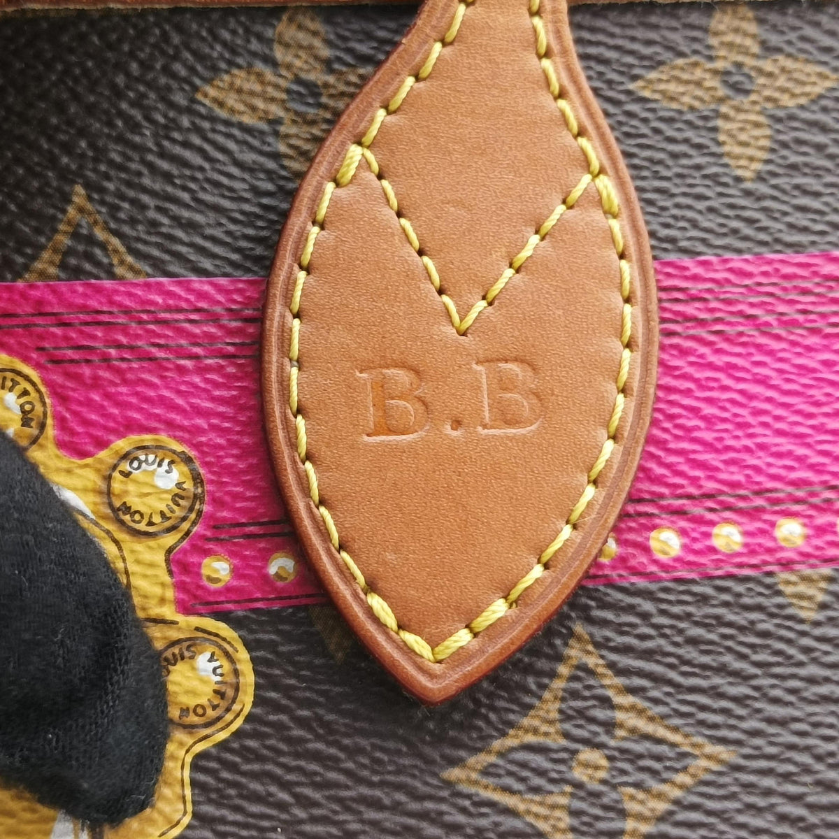 Secondhand Louis Vuitton Neverfull MM Summer Trunk brown×Multicolor Monogram Canvas M41390 handbag | stylenewstar