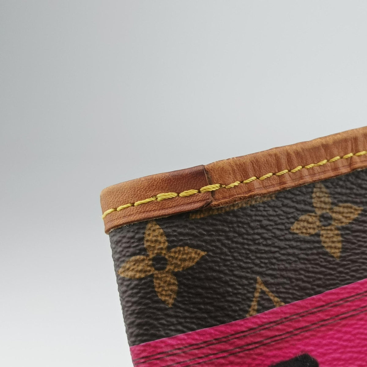 Secondhand Louis Vuitton Neverfull MM Summer Trunk brown×Multicolor Monogram Canvas M41390 handbag | stylenewstar