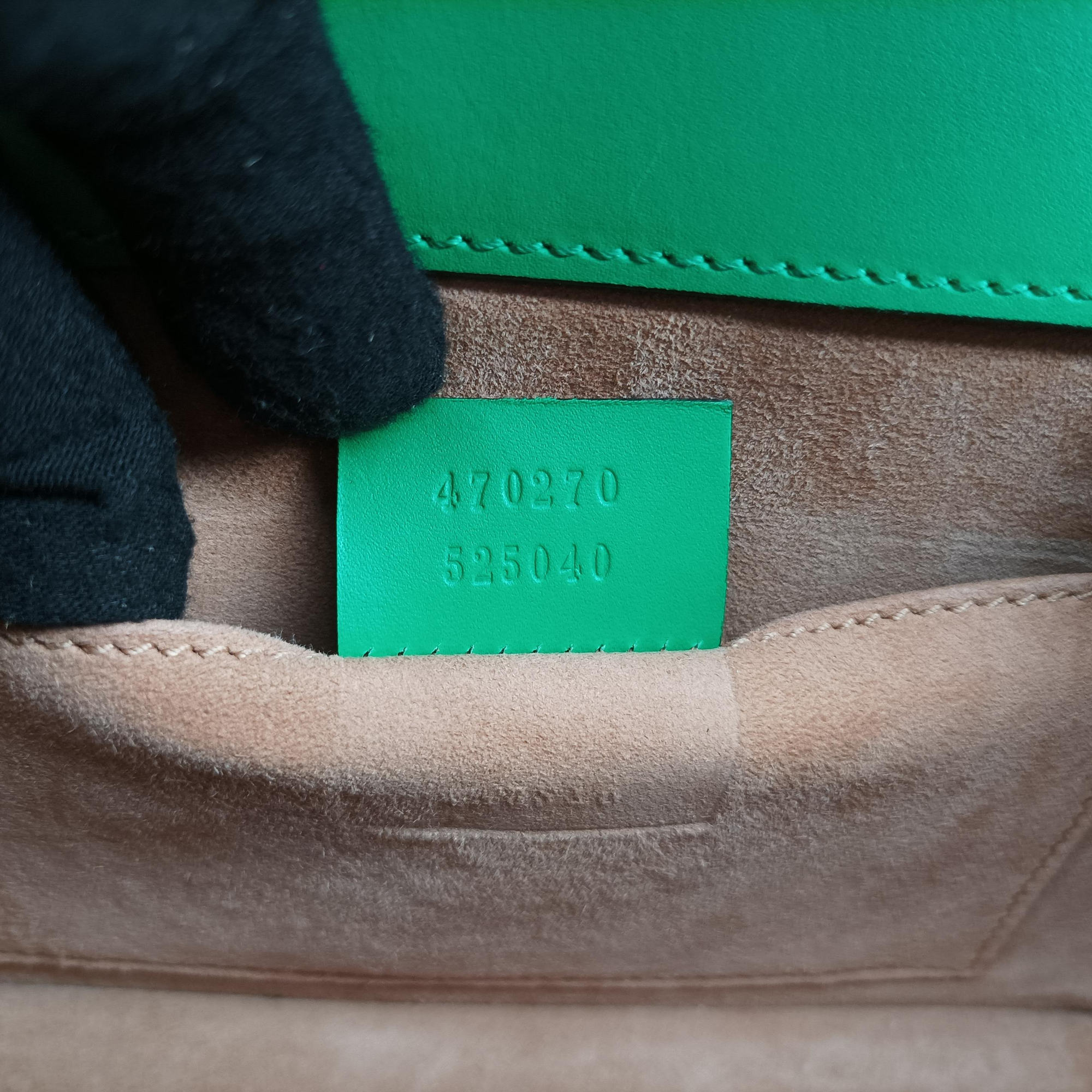 Secondhand Gucci Sylvie Green Leather 470270 shoulderbag | stylenewstar