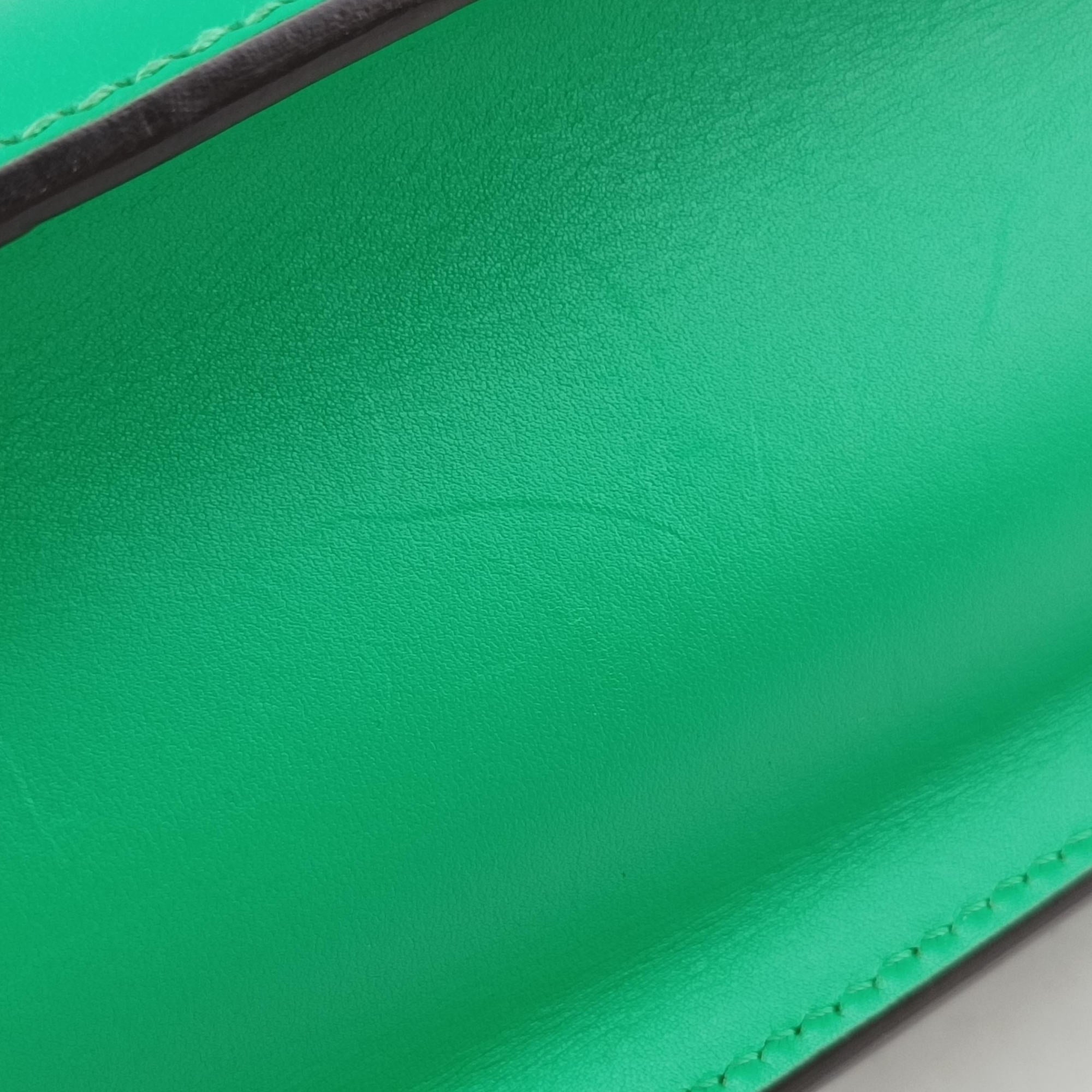 Secondhand Gucci Sylvie Green Leather 470270 shoulderbag | stylenewstar