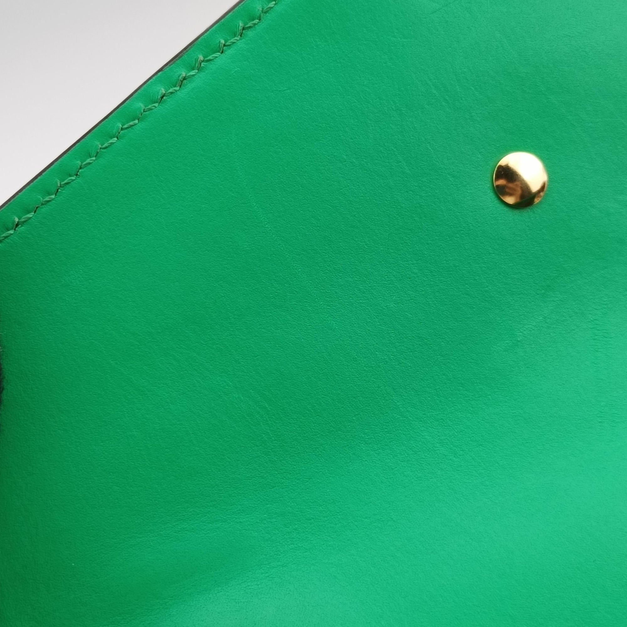 Secondhand Gucci Sylvie Green Leather 470270 shoulderbag | stylenewstar