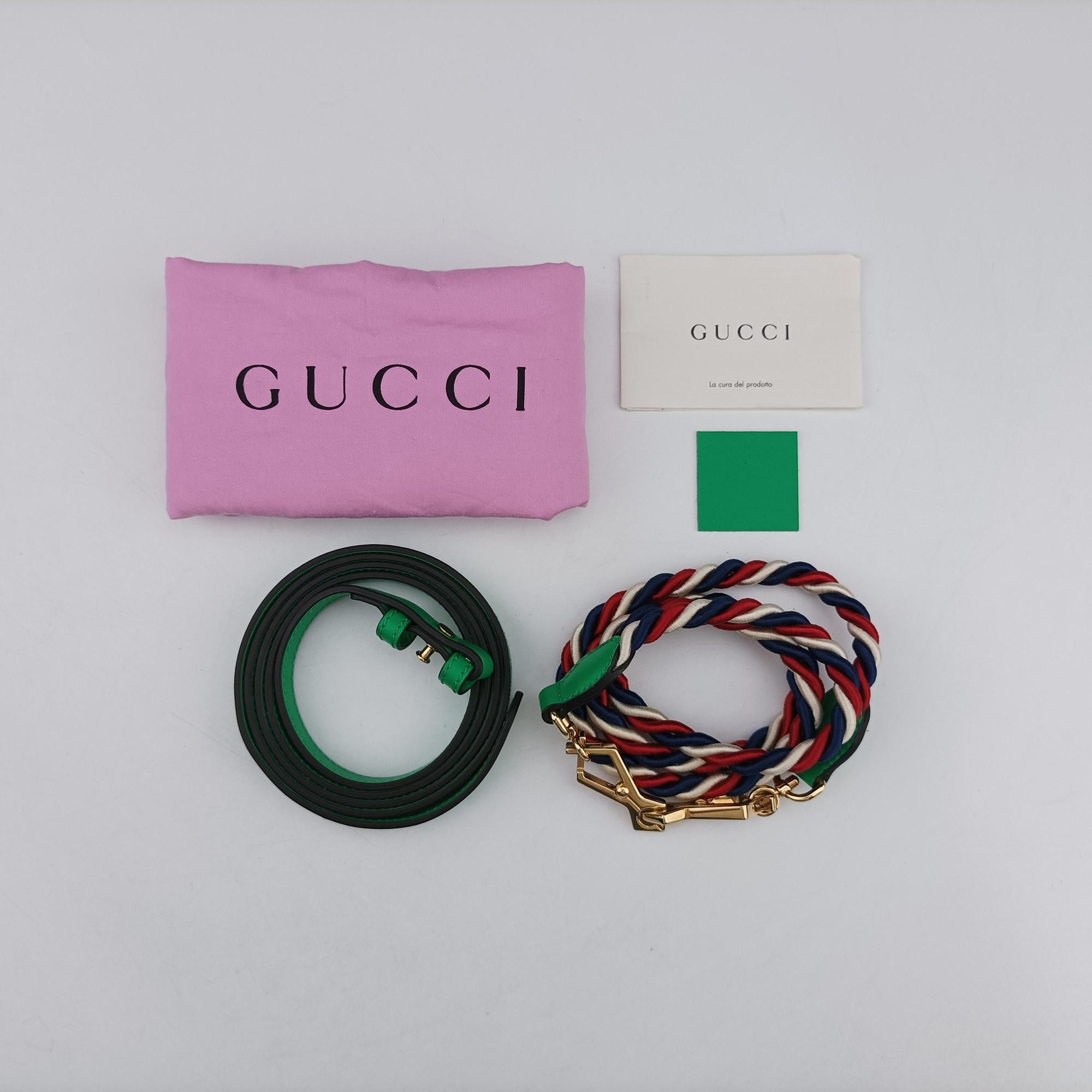 Secondhand Gucci Sylvie Green Leather 470270 shoulderbag | stylenewstar