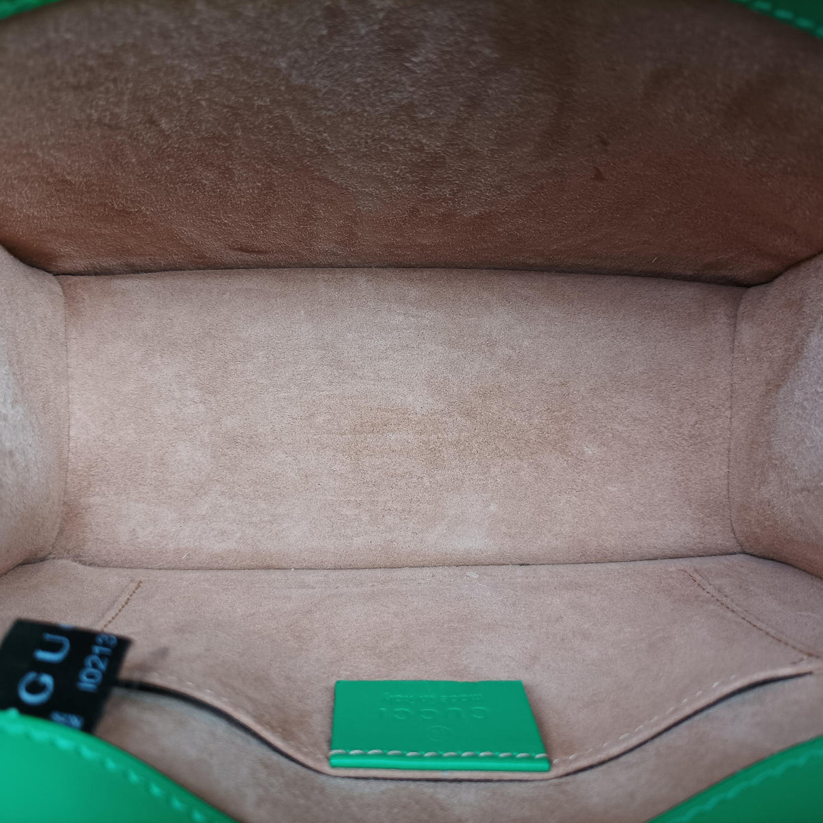 Secondhand Gucci Sylvie Green Leather 470270 shoulderbag | stylenewstar