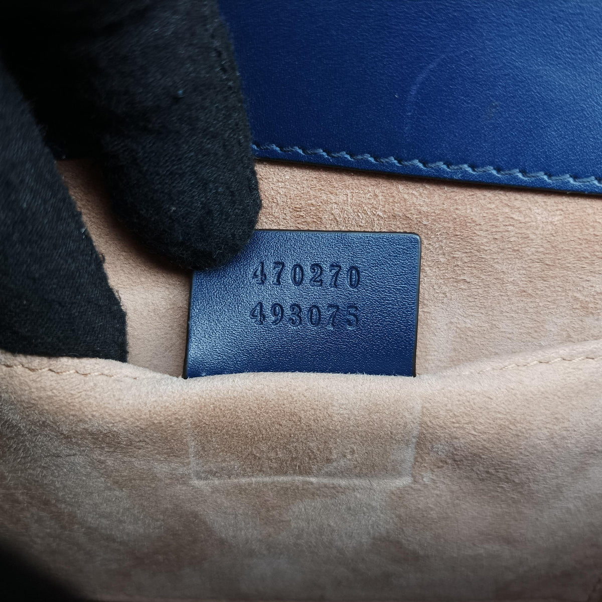 Pre-owned Gucci Sylvie Blue Leather 470270 shoulderbag | stylenewstar