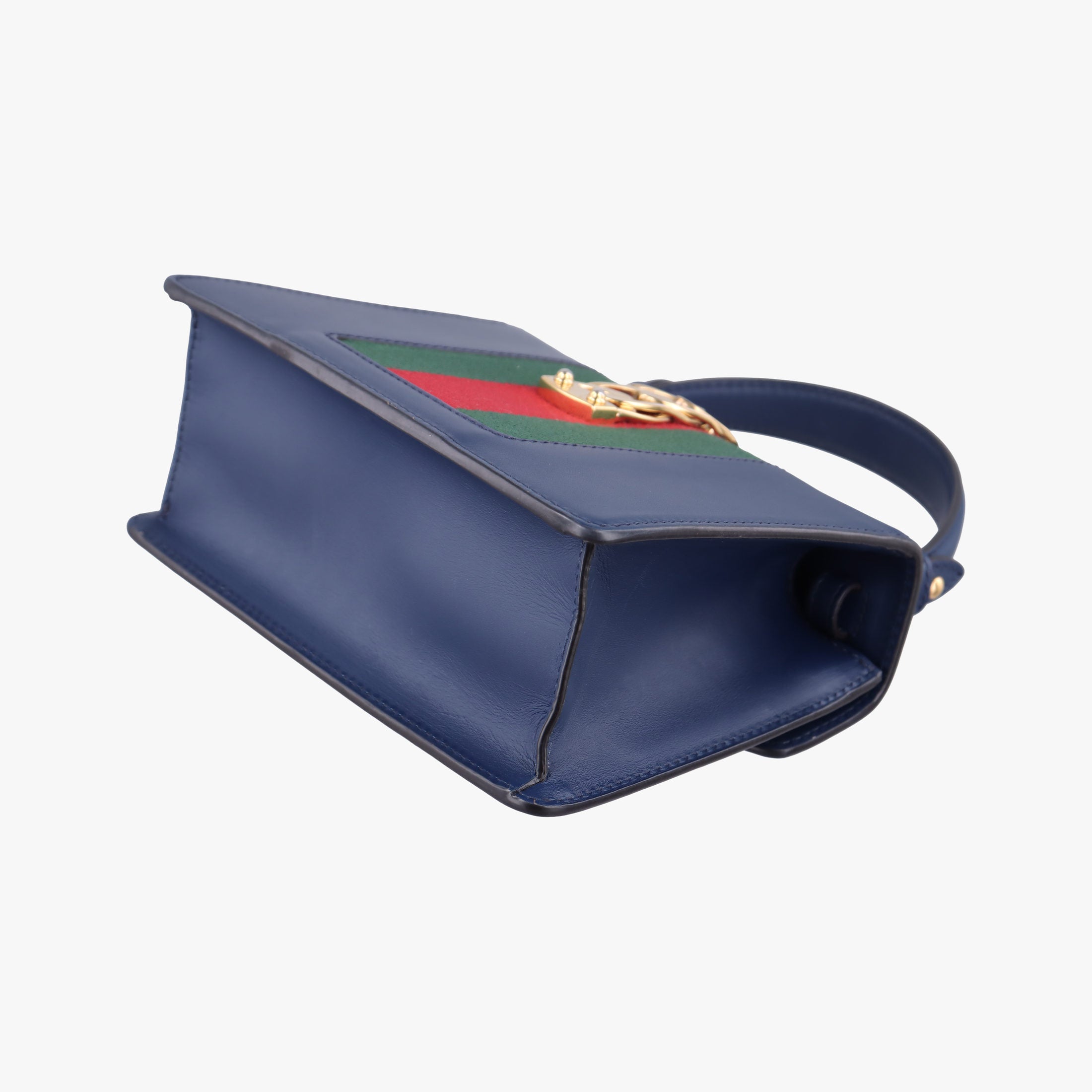 Pre-owned Gucci Sylvie Blue Leather 470270 shoulderbag | stylenewstar