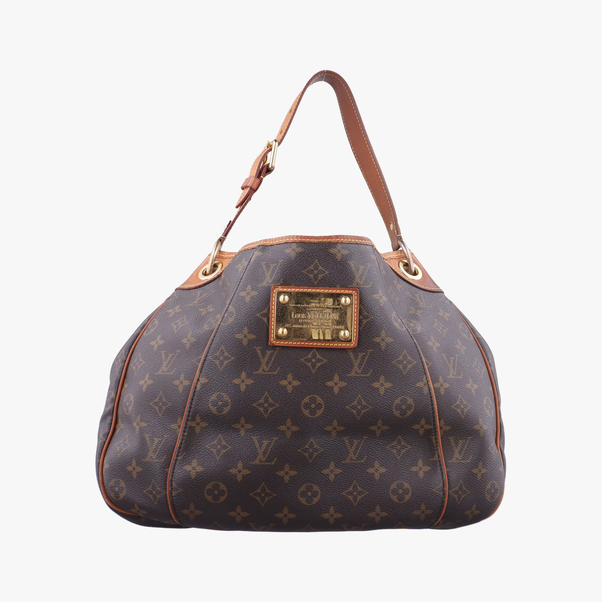 Pre-owned Louis Vuitton GALLIERA PM Brown Monogram Canvas M56382 shoulderbag | stylenewstar