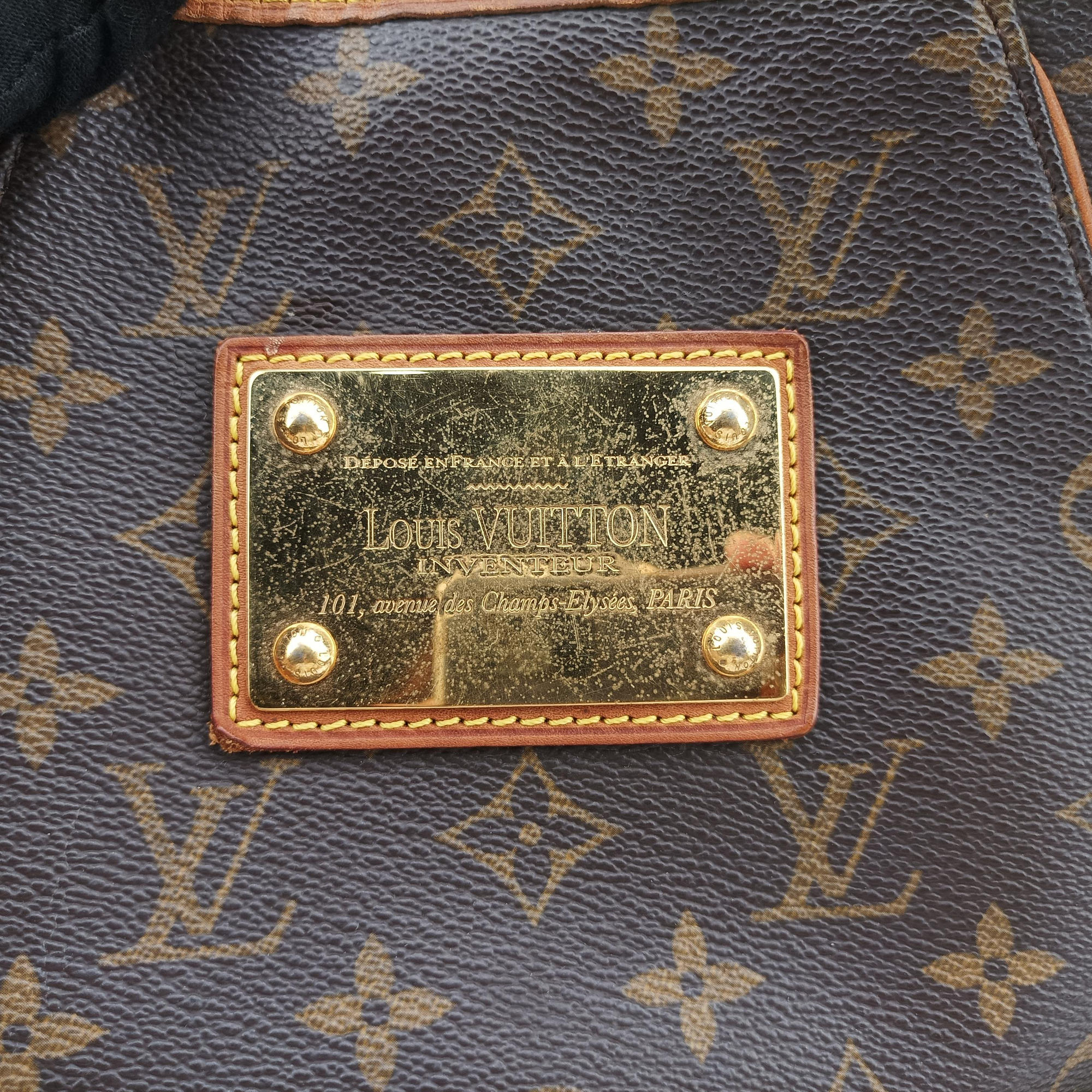 Pre-owned Louis Vuitton GALLIERA PM Brown Monogram Canvas M56382 shoulderbag | stylenewstar