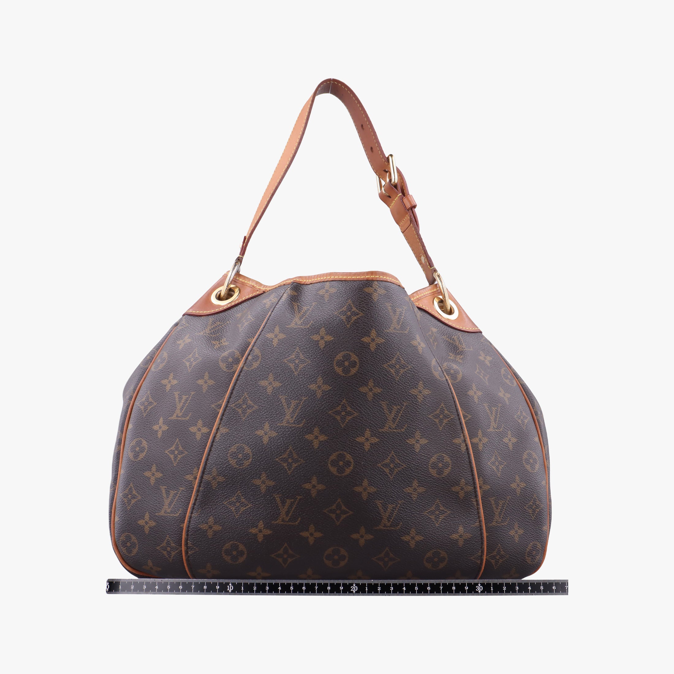 Pre-owned Louis Vuitton GALLIERA PM Brown Monogram Canvas M56382 shoulderbag | stylenewstar