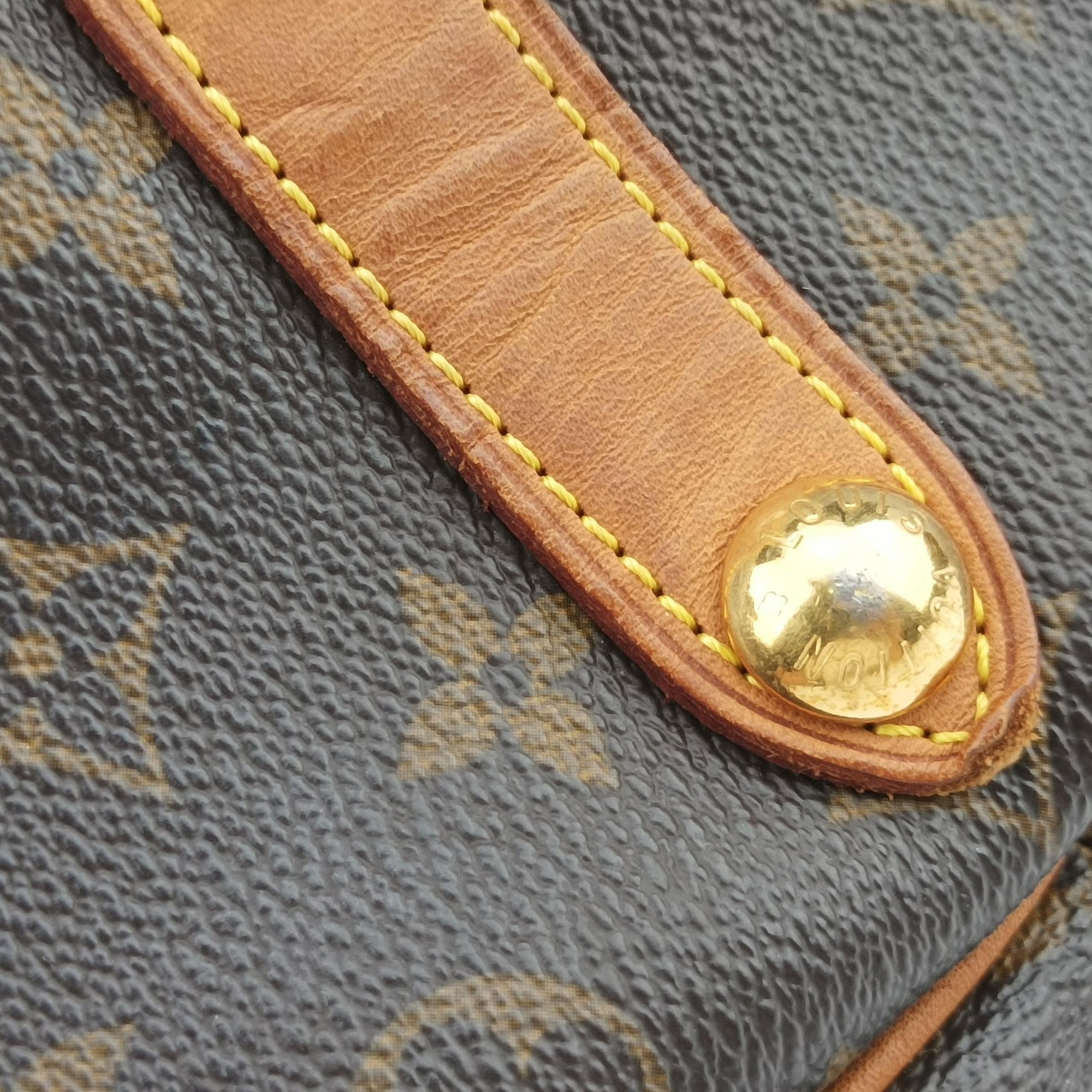 Pre-owned Louis Vuitton GALLIERA PM Brown Monogram Canvas M56382 shoulderbag | stylenewstar
